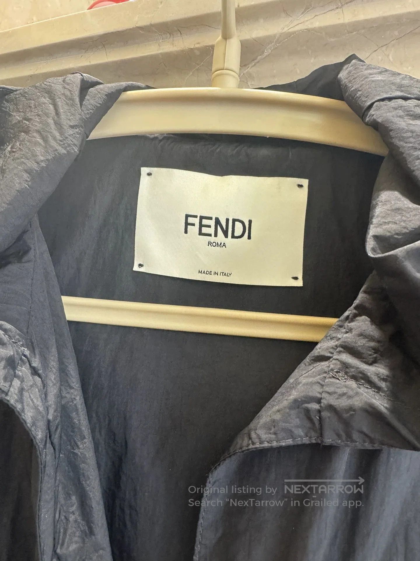 Fendi FENDI Black Hooded Jacket M. Size US M / EU 48-50 / 2 - 4 Thumbnail