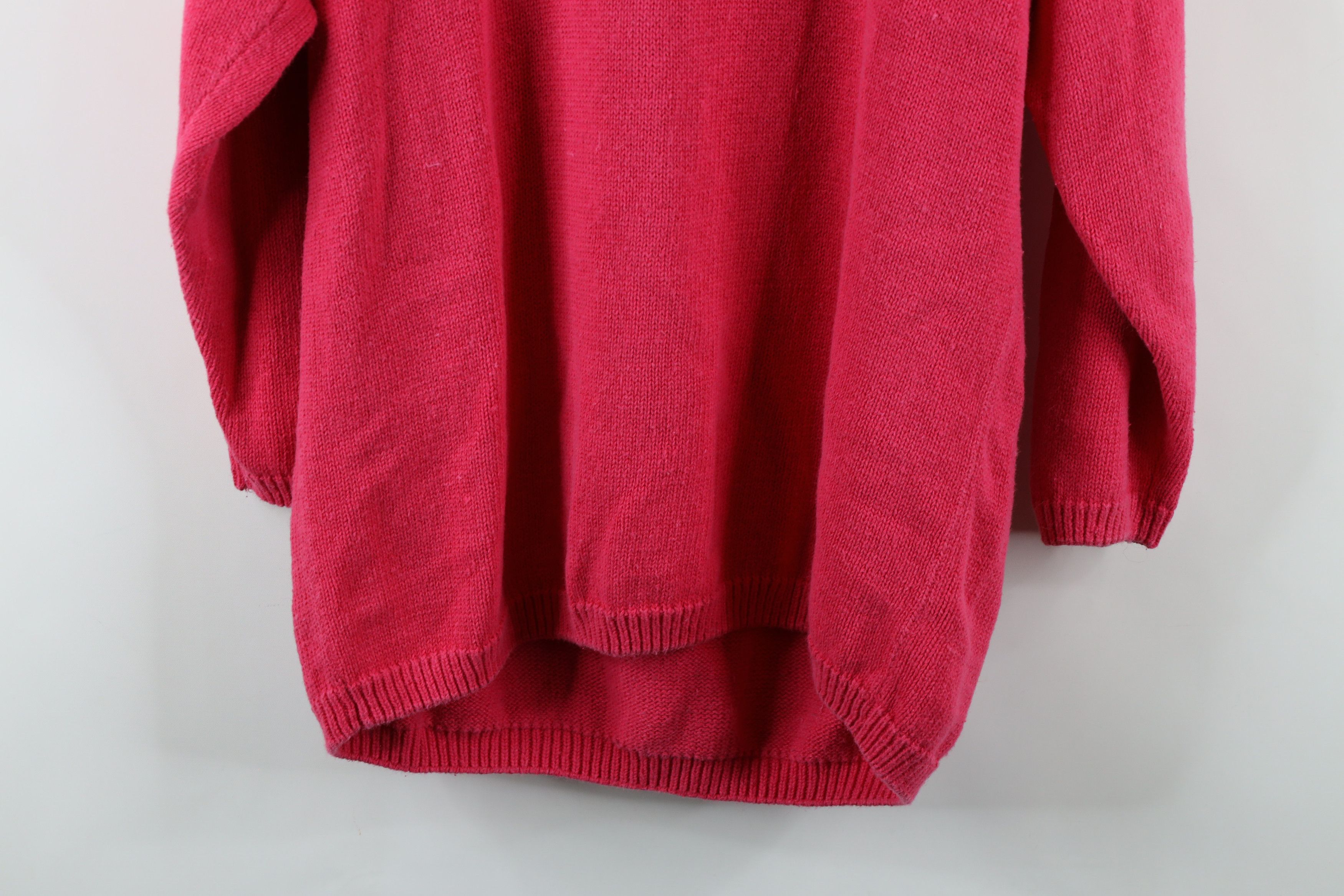 Vintage Vintage 90s Streetwear Abstract Flower Marled Knit Sweater Size M / US 6-8 / IT 42-44 - 10 Thumbnail