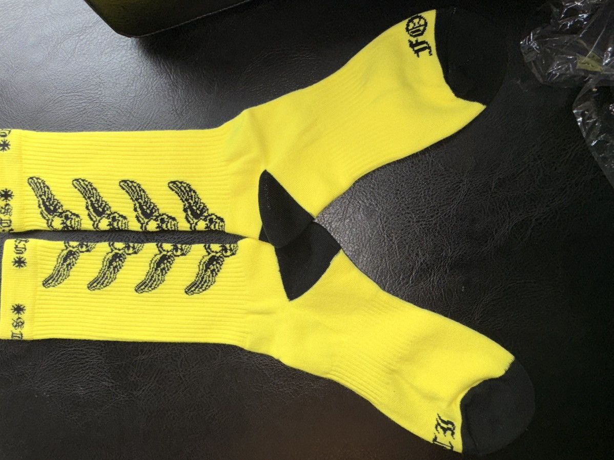 Chrome Hearts Chrome Hearts Foti Socks Size ONE SIZE - 6 Thumbnail