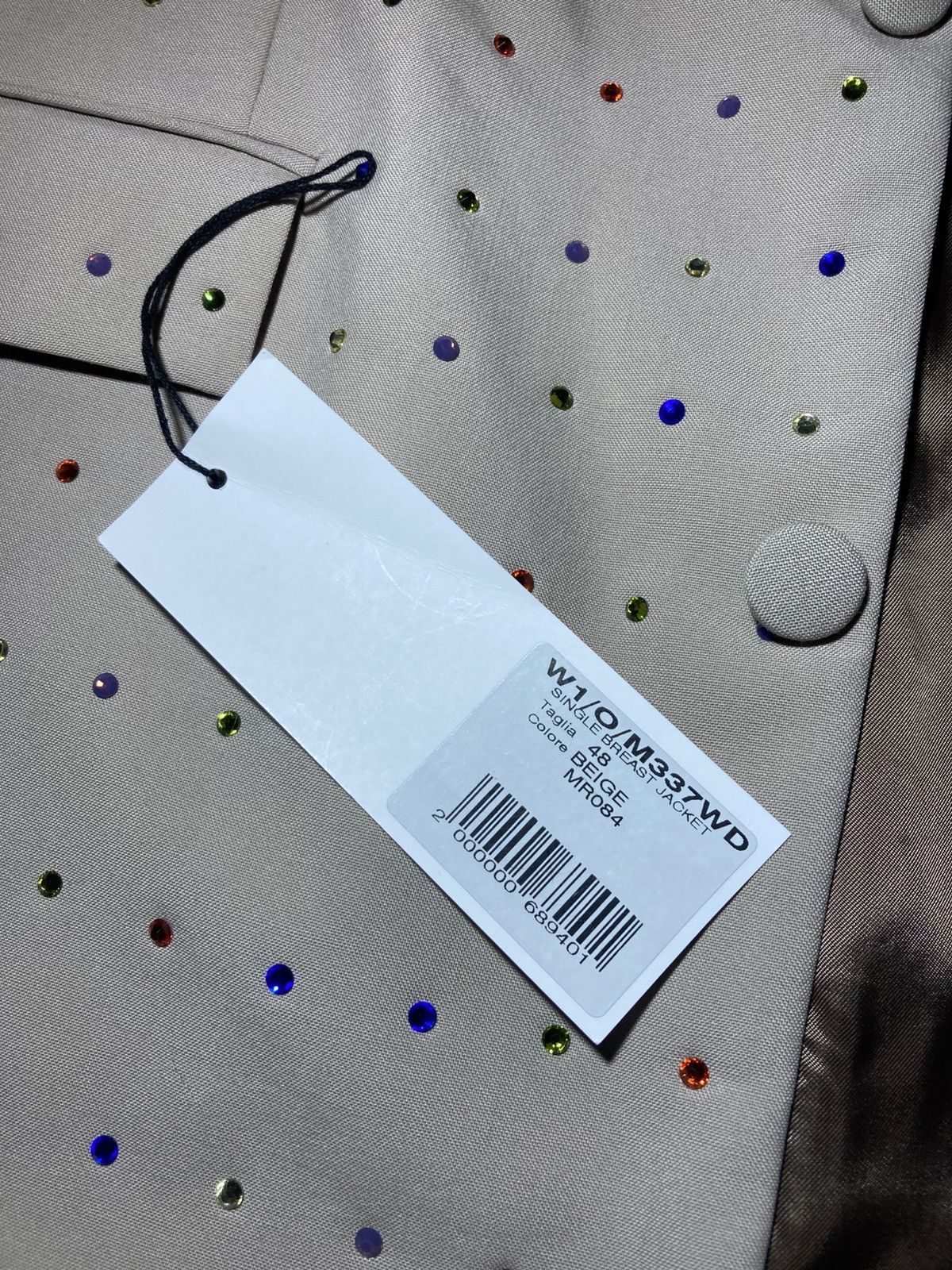 Martine Rose New AW21 Martine Rose Rhinestone Jewel Tailored Suit Pants Size 48R - 10 Thumbnail