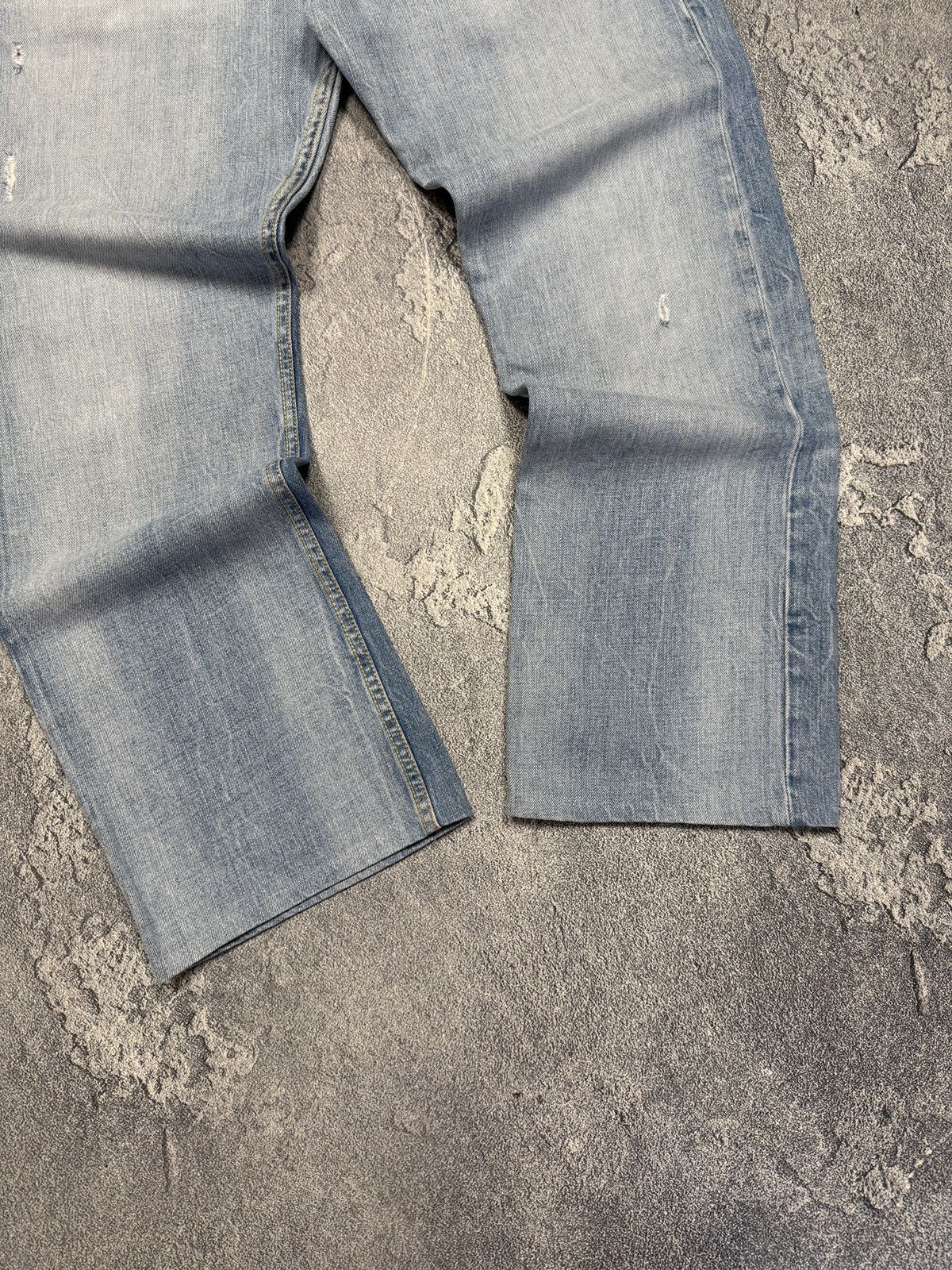 Levi's Vintage Levis 506 Orange Tab Blue Denim Jeans Size 34x34 Size US 34 / EU 50 - 3 Thumbnail