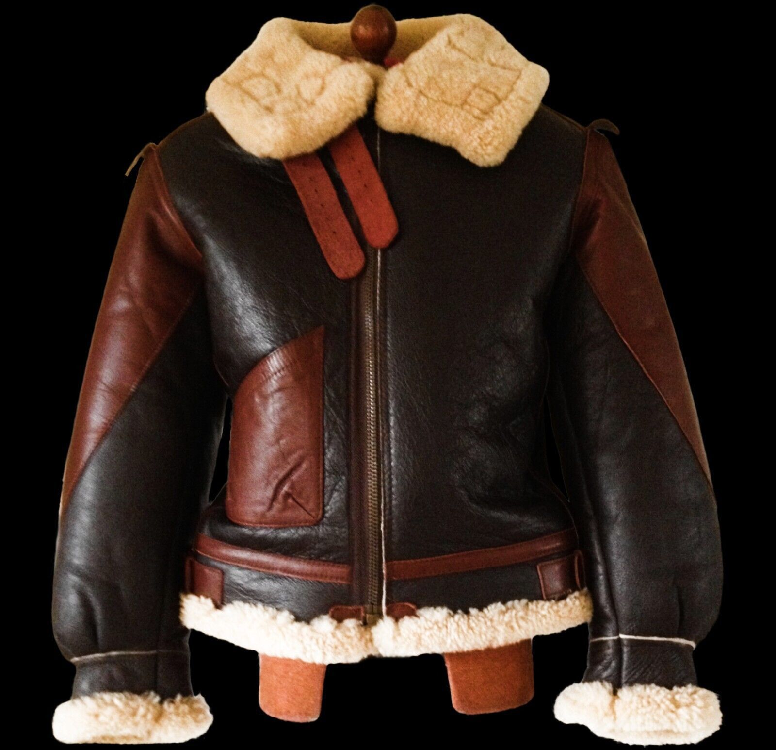 Aviator Nation B3 Shearling Aviator Bombers Jacket Size US L / EU 52-54 / 3 - 6 Thumbnail