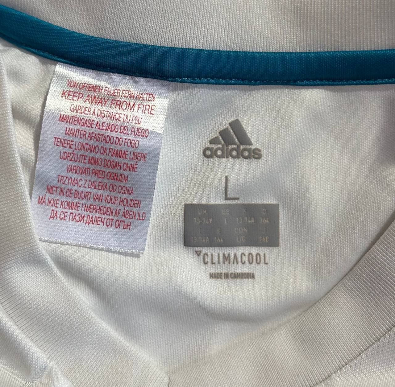 Adidas Real Madrid 2017 2018 home Jersey Football Shirt Adidas Size US XS / EU 42 / 0 - 6 Thumbnail