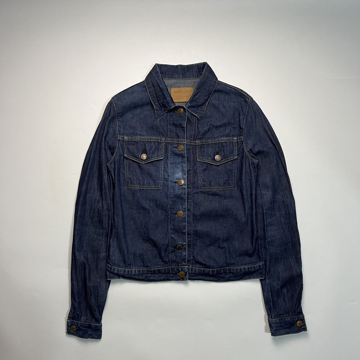 Helmut Lang Helmut lang Raw denim classic jacket | Grailed