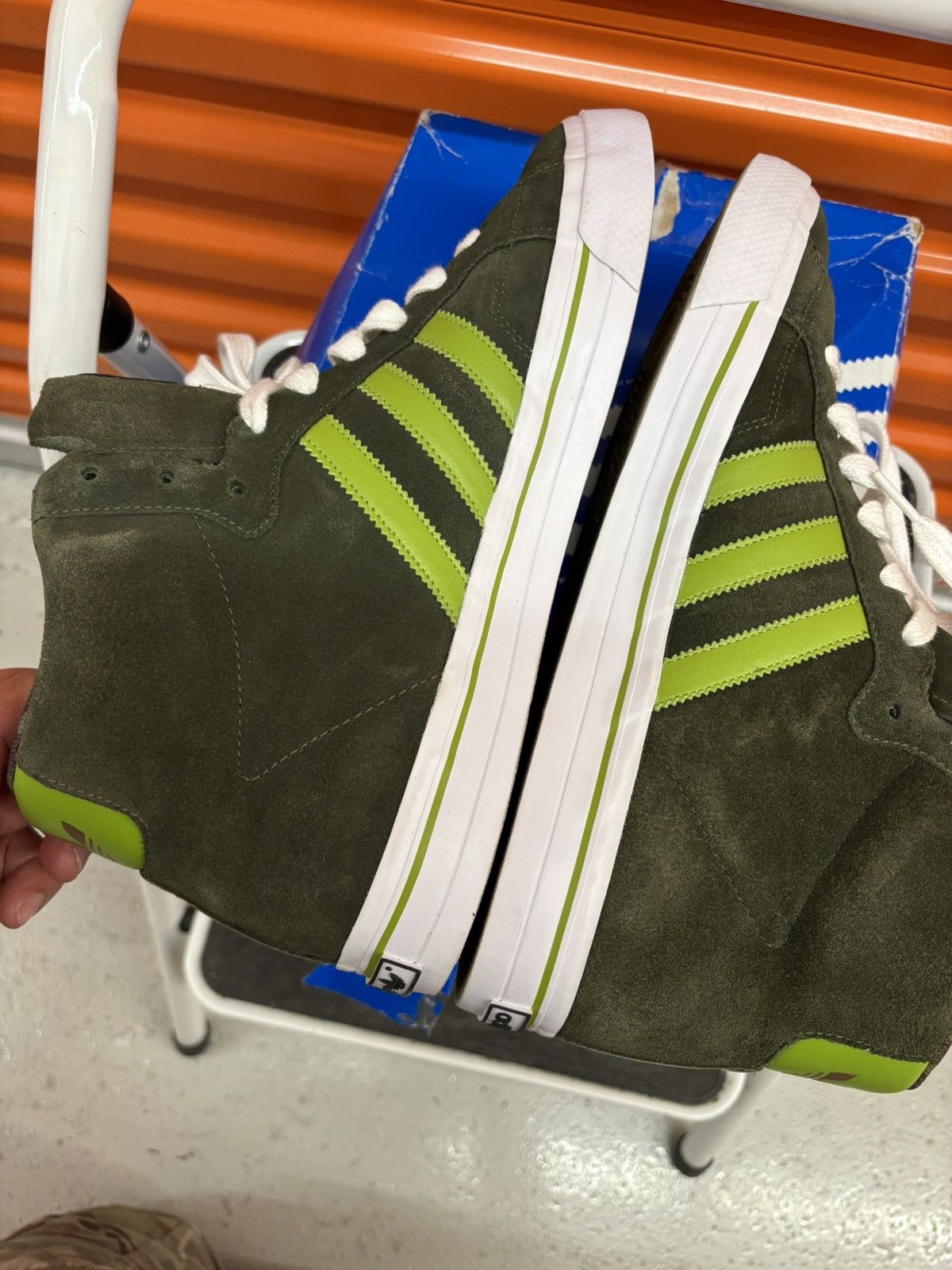 Adidas × Vintage ***FINAL DROP***RARE 2006 ADIDAS VULCANIZED HIGH SUEDE 12 Size US 12 / EU 45 - 15 Thumbnail