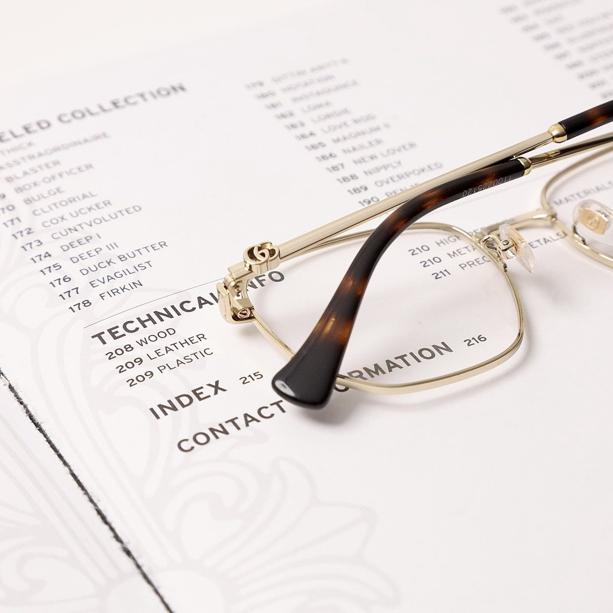Gucci GUCCI GG1420OK GLASSES Size ONE SIZE - 8 Thumbnail