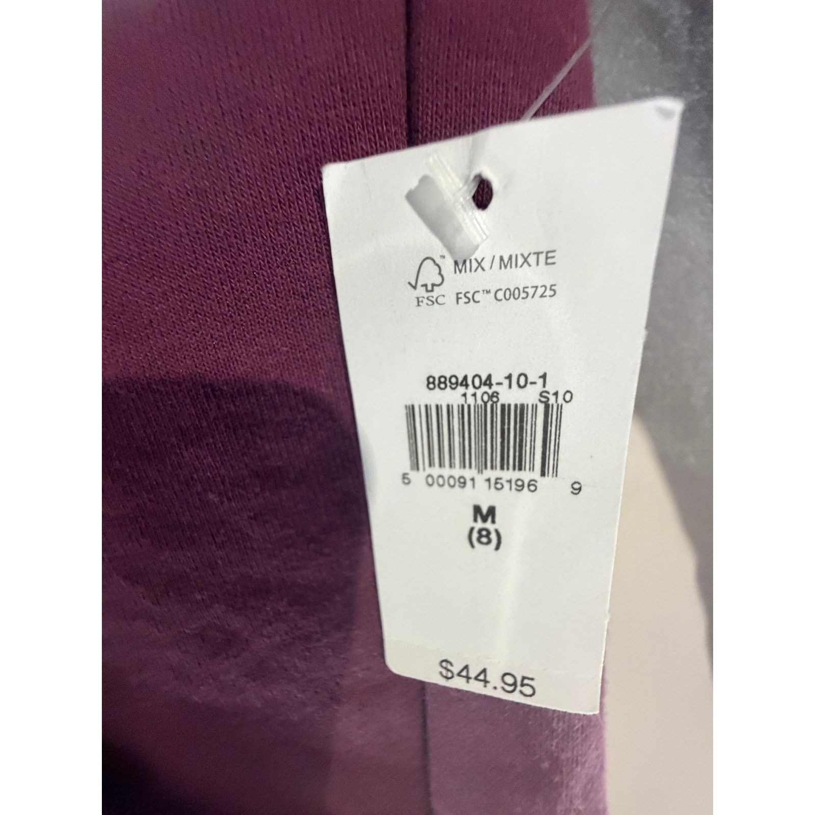 Gap GAP FIT MAROON SIZE KIDS MEDUIM(8) ZIP UP HOODIE NWT $44.95 Size M / US 6-8 / IT 42-44 - 4 Thumbnail