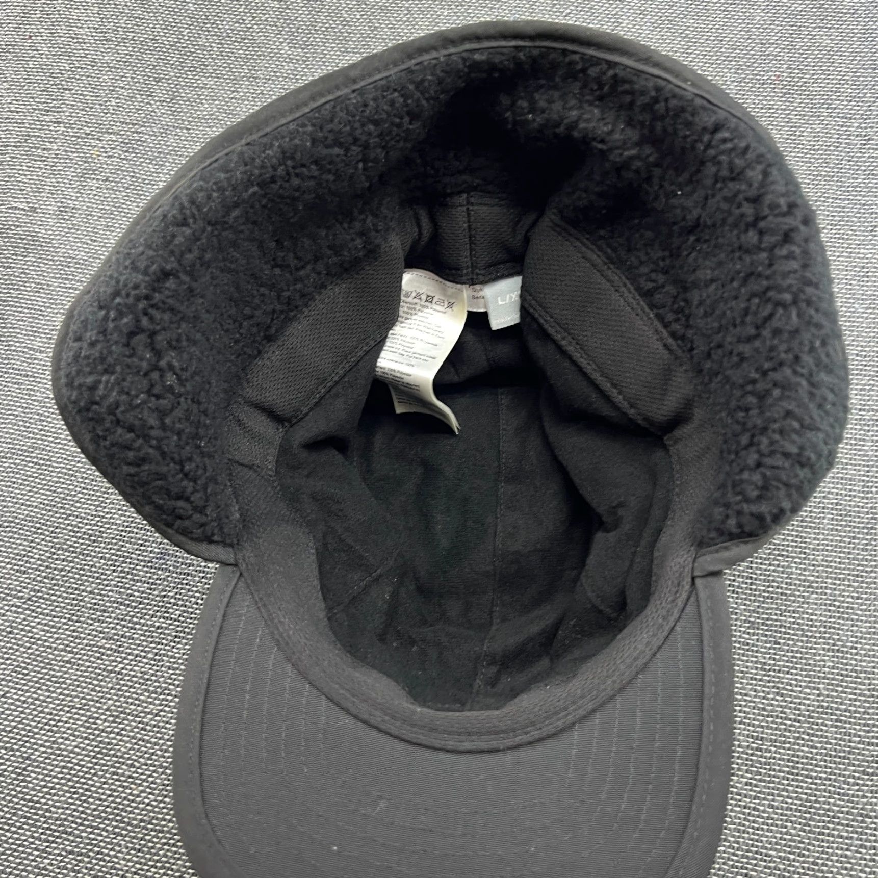 Mammut MAMMUT Fleece Cap Hat Size XL Black Ear Flap Trekking Hiking Brim Winter Run Mens Cap Size US XL / EU 56 / 4 - 4 Thumbnail