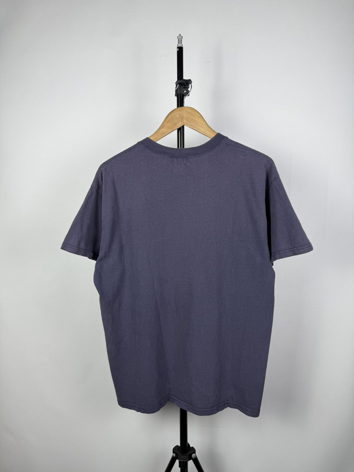 Lee × Vintage Vintage 90s Lee T Shirt Tee Made in USA Baggy Big Logo Size US L / EU 52-54 / 3 - 4 Thumbnail