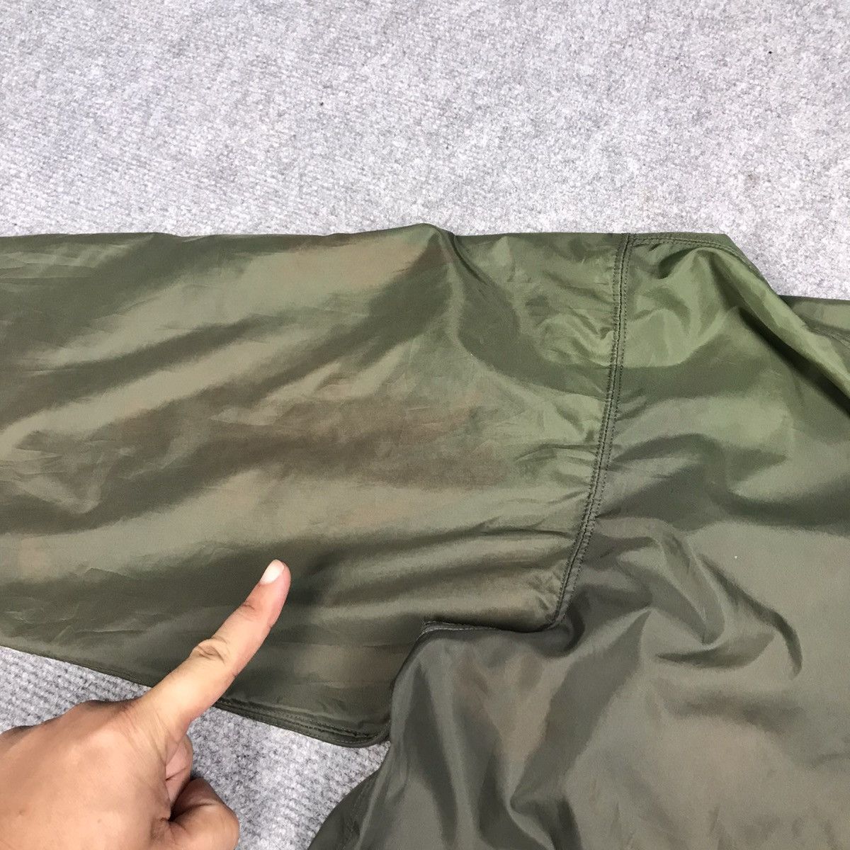 Final Home × Issey Miyake FINAL HOME ANORAK GREEN SUN FADED JACKET Size US M / EU 48-50 / 2 - 9 Thumbnail