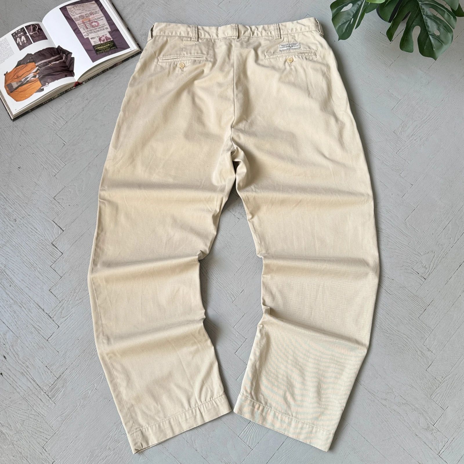 Polo Ralph Lauren Vintage Polo by Ralph Lauren Preppy GI Chino Pant Size US 36 / EU 52 - 1 Thumbnail