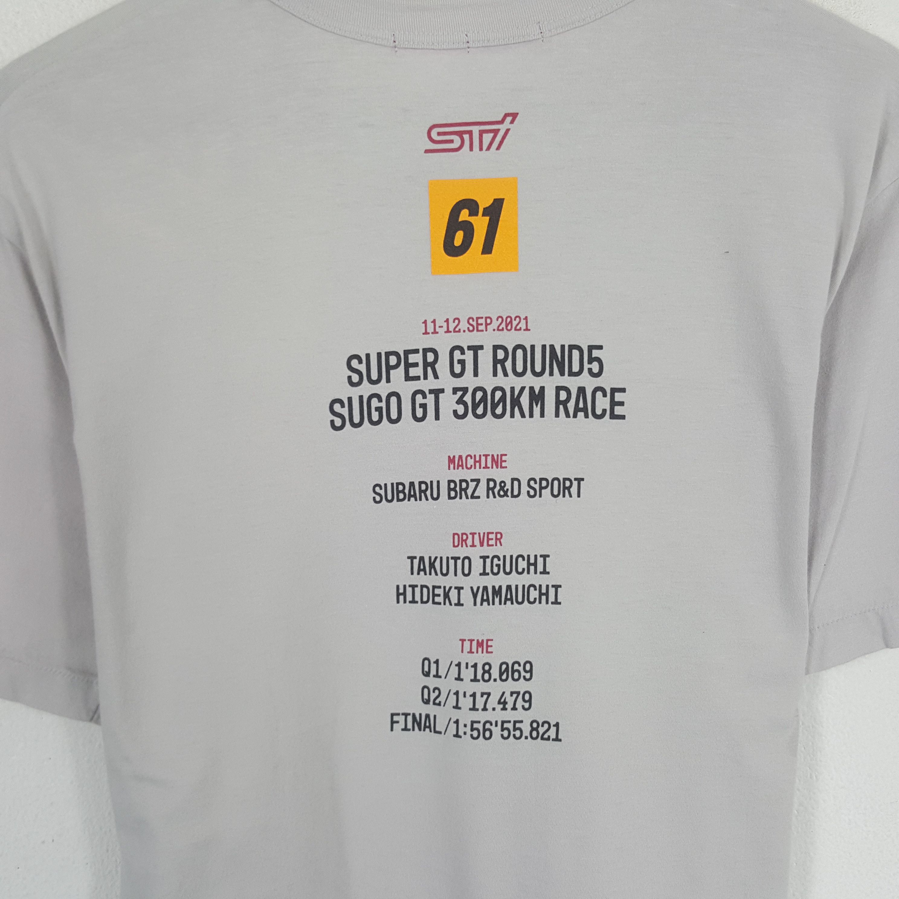 Vintage Vintage Pole Towin Sugo GT 300km Race Tshirt Size US M / EU 48-50 / 2 - 4 Thumbnail