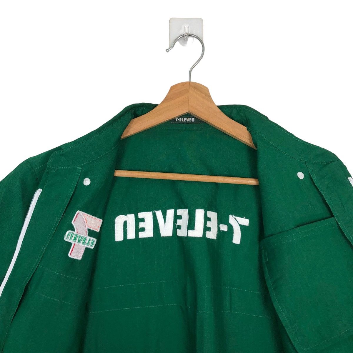 Japanese Brand 🔥RARE VINTAGE WORK JACKET 7 - ELEVEN BIG LOGO Size US M / EU 48-50 / 2 - 10 Thumbnail