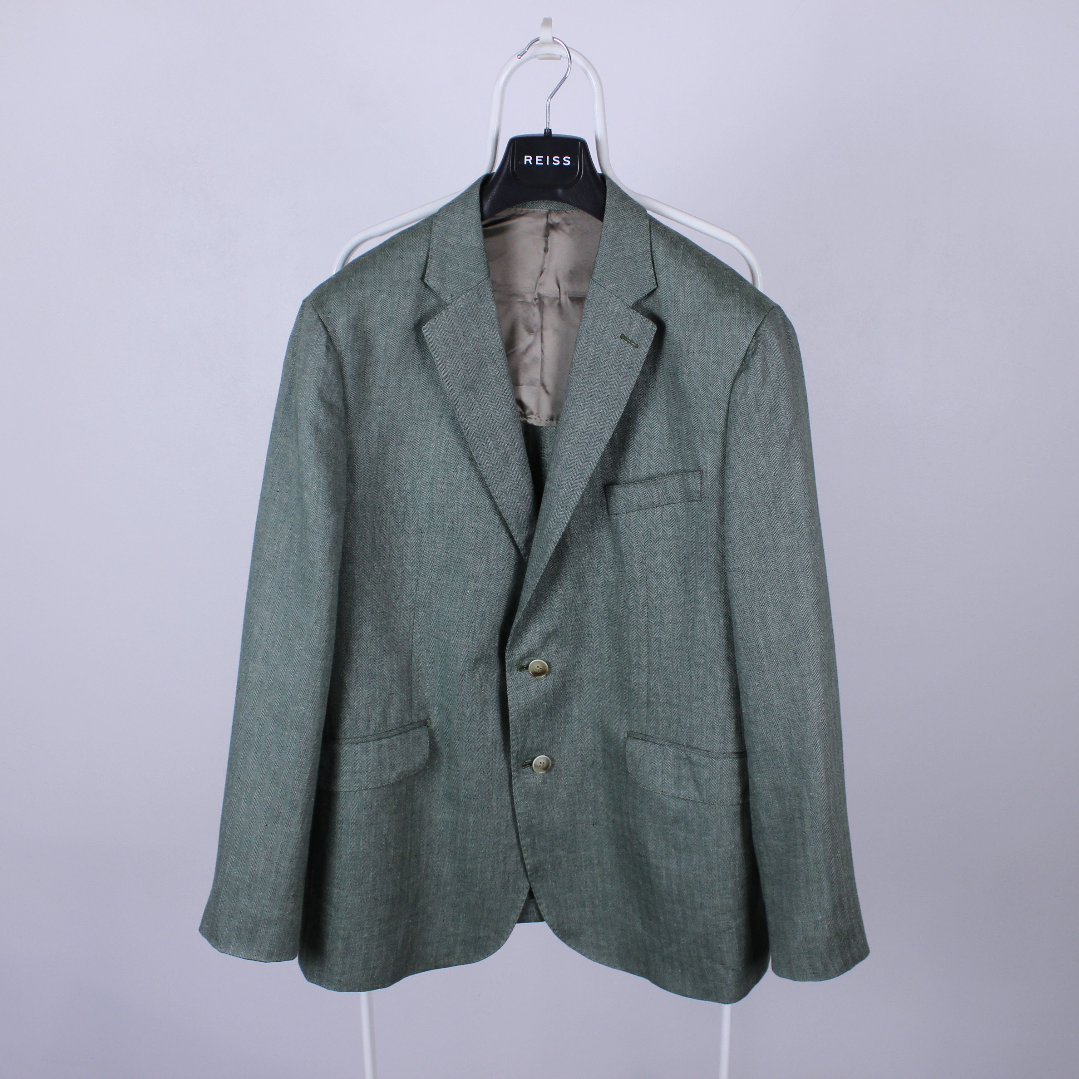 Hackett Hackett blazer linen cotton XL 46R 56R tailoring Size 46R - 5 Thumbnail