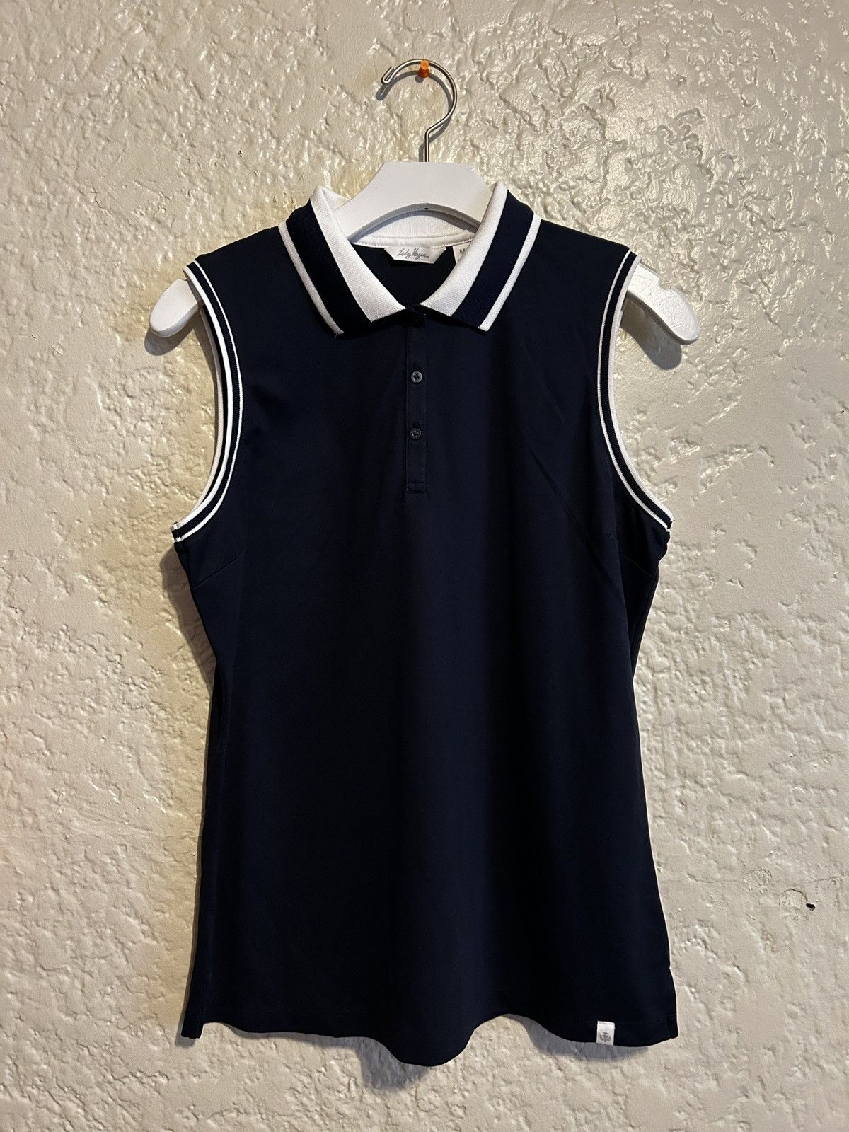 Designer Lady Hagan sleeveless golf polo size medium Size M / US 6-8 / IT 42-44 - 1 Thumbnail