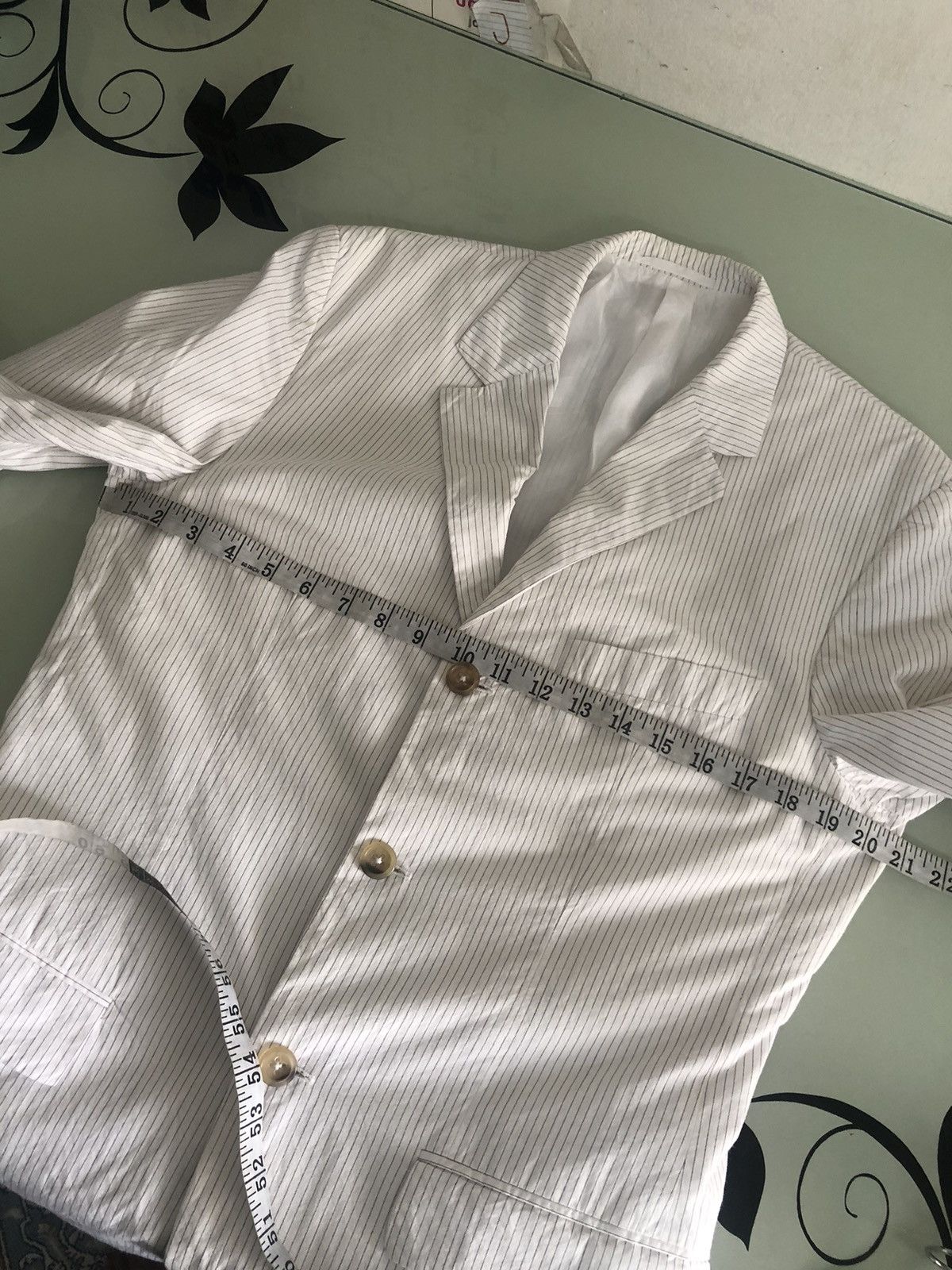 Jil Sander Jil Sander Marisa s Stripe Single Breasted Blazer Size US M / EU 48-50 / 2 - 22 Thumbnail