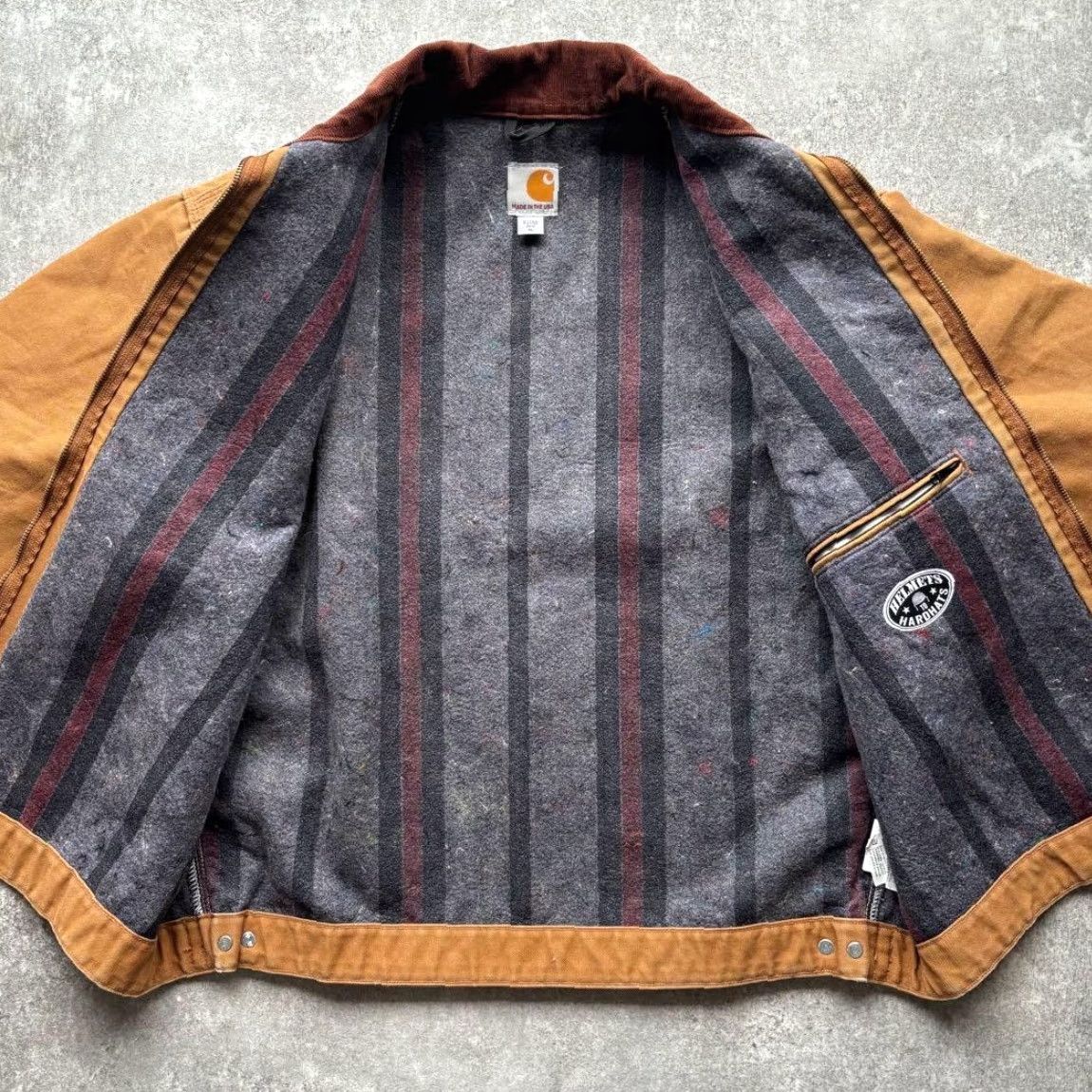 Carhartt VINTAGE Carhartt Detroit Jacket J001 BRN Size XL Made in USA Size US XL / EU 56 / 4 - 6 Thumbnail