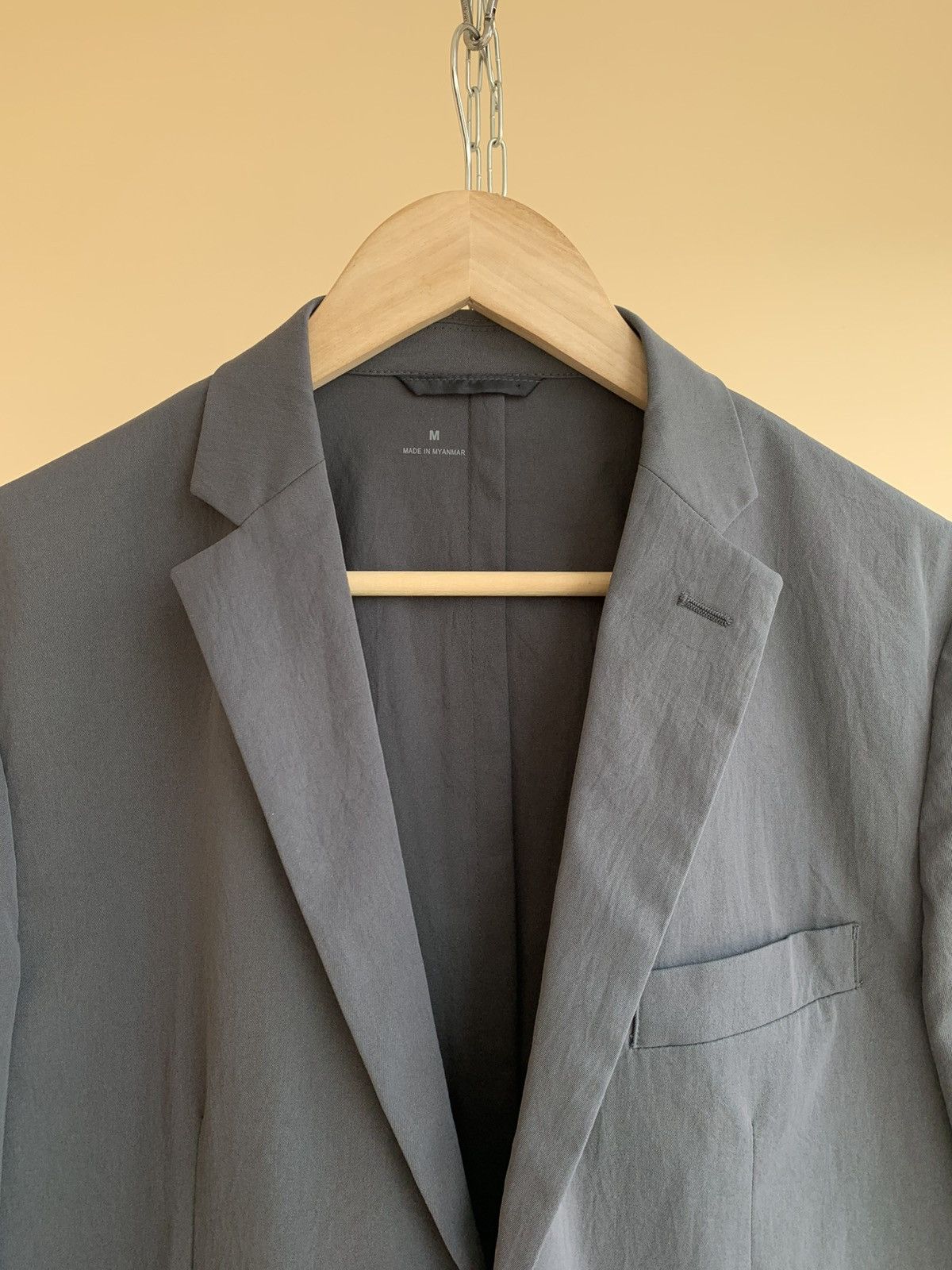 Muji Muji Quick-Drying Stretch Polyester Blazer Jacket Size US M / EU 48-50 / 2 - 5 Thumbnail