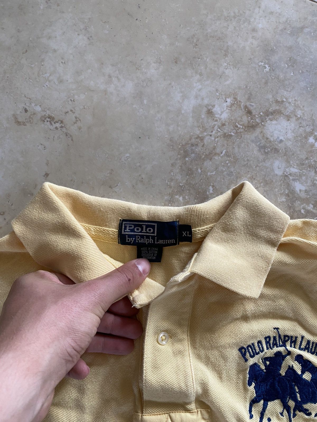 Polo Ralph Lauren Vintage Polo Ralph Lauren Big Logo Regby Polo #2 Big Pony Size US L / EU 52-54 / 3 - 4 Thumbnail