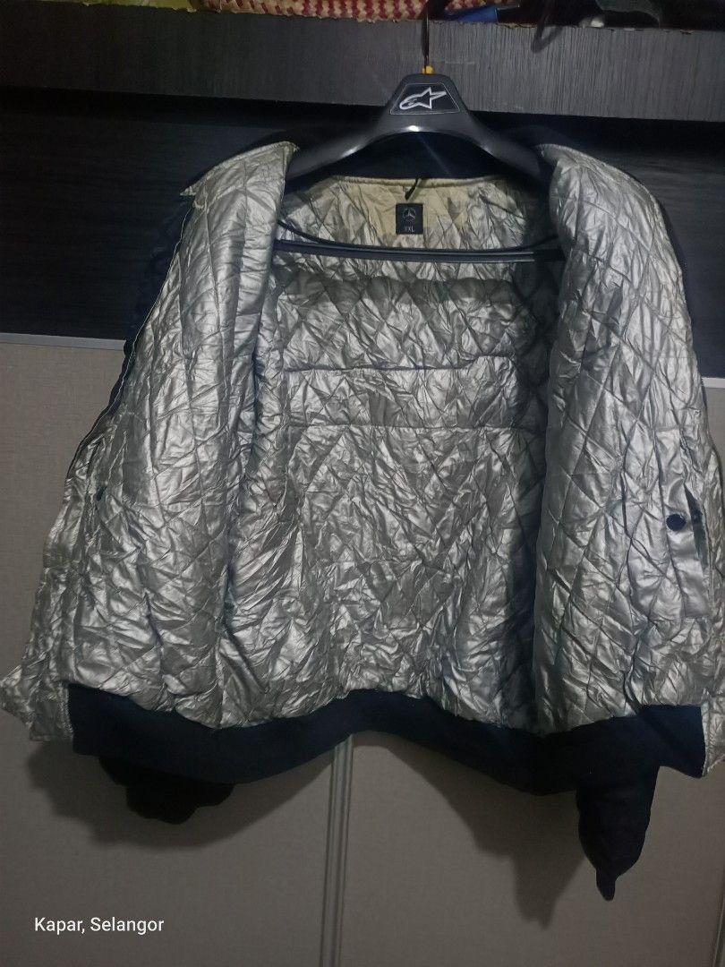Mercedes-Benz Mercedes-Benz ATEGO XXL Bomber Jacket – Industrial Spellout Size US XXL / EU 58 / 5 - 7 Thumbnail