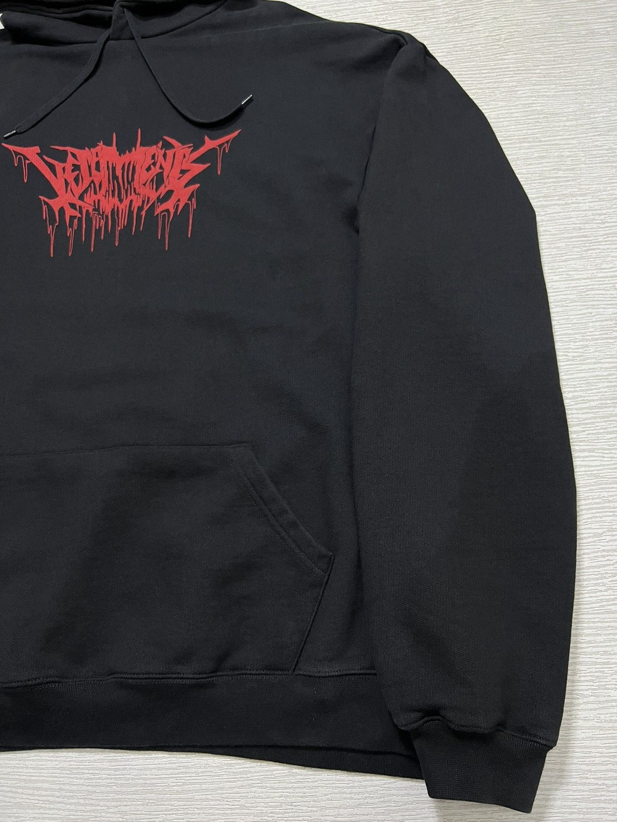 Vetements Vetements - F/W 18 - Metal Tour Hoodie Size US L / EU 52-54 / 3 - 7 Thumbnail