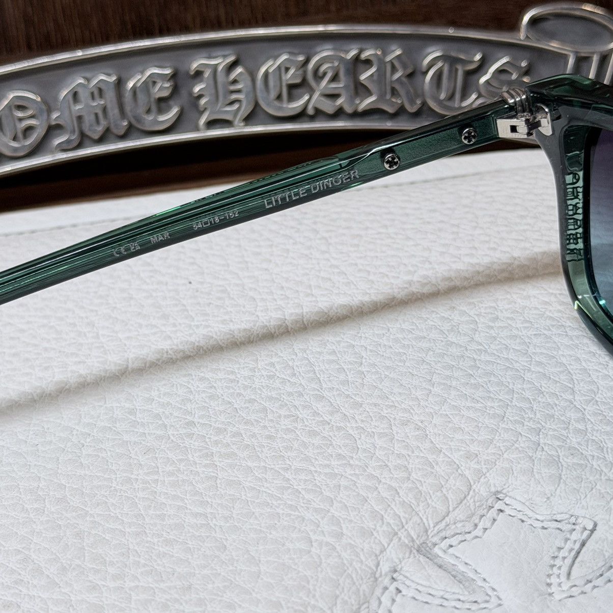 Chrome Hearts Chrome Hearts LITTLE DINGER 1/1 Sunglasses Size ONE SIZE - 7 Thumbnail