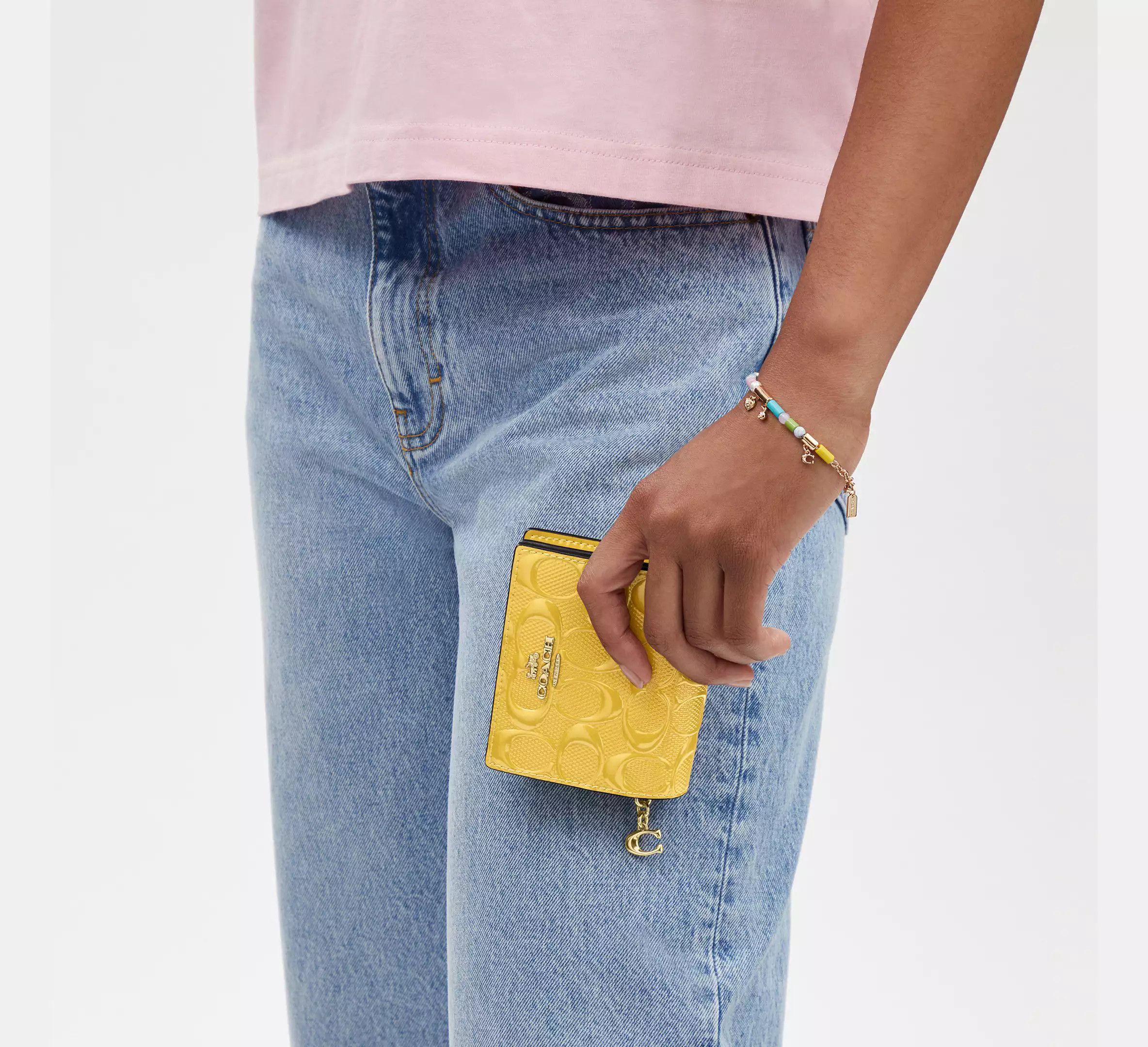 Coach Snap Wallet In Signature Leather CT982 Size ONE SIZE - 4 Thumbnail