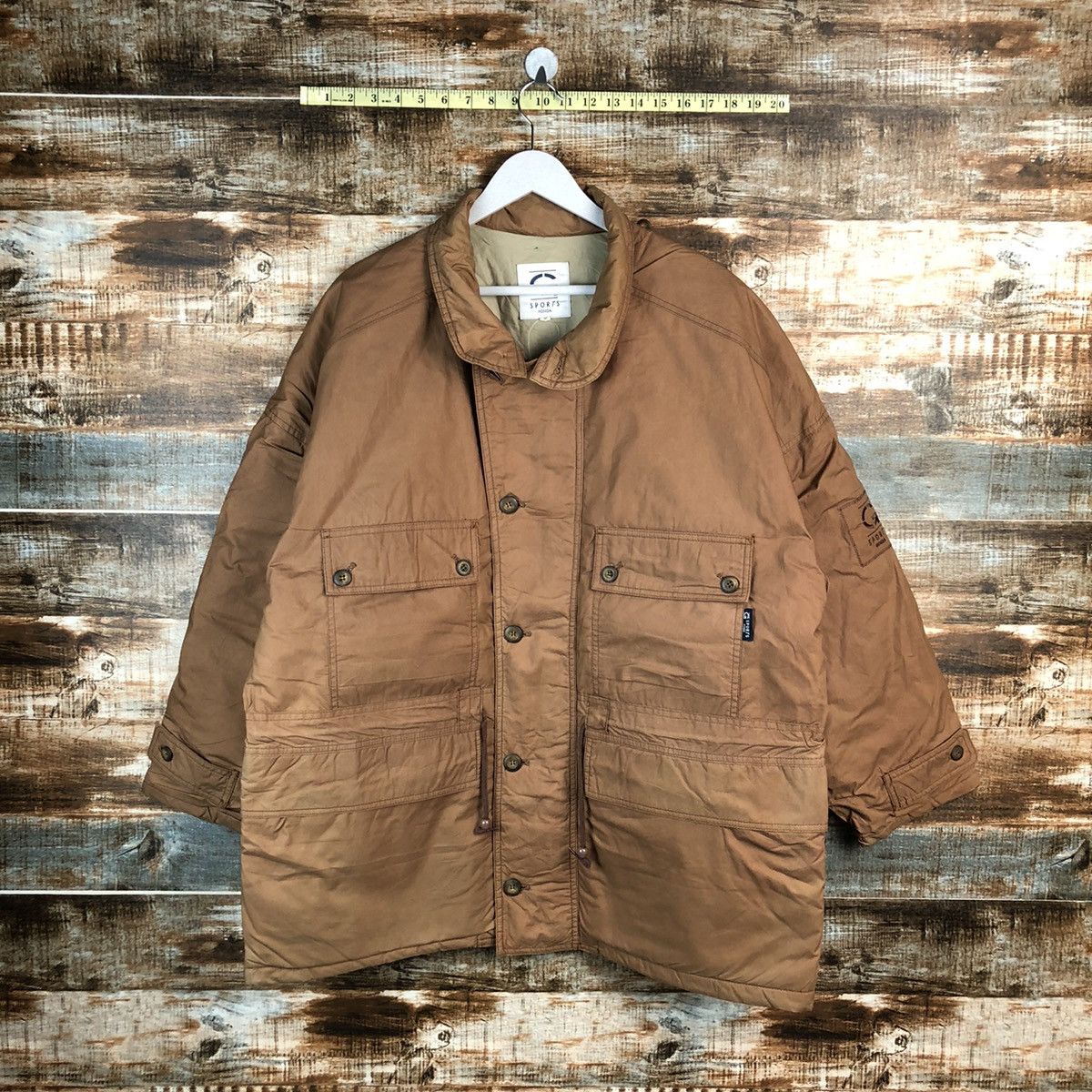 Japanese Brand G sport Honda Brown jacket vintage #A1526 Size US L / EU 52-54 / 3 - 1 Thumbnail
