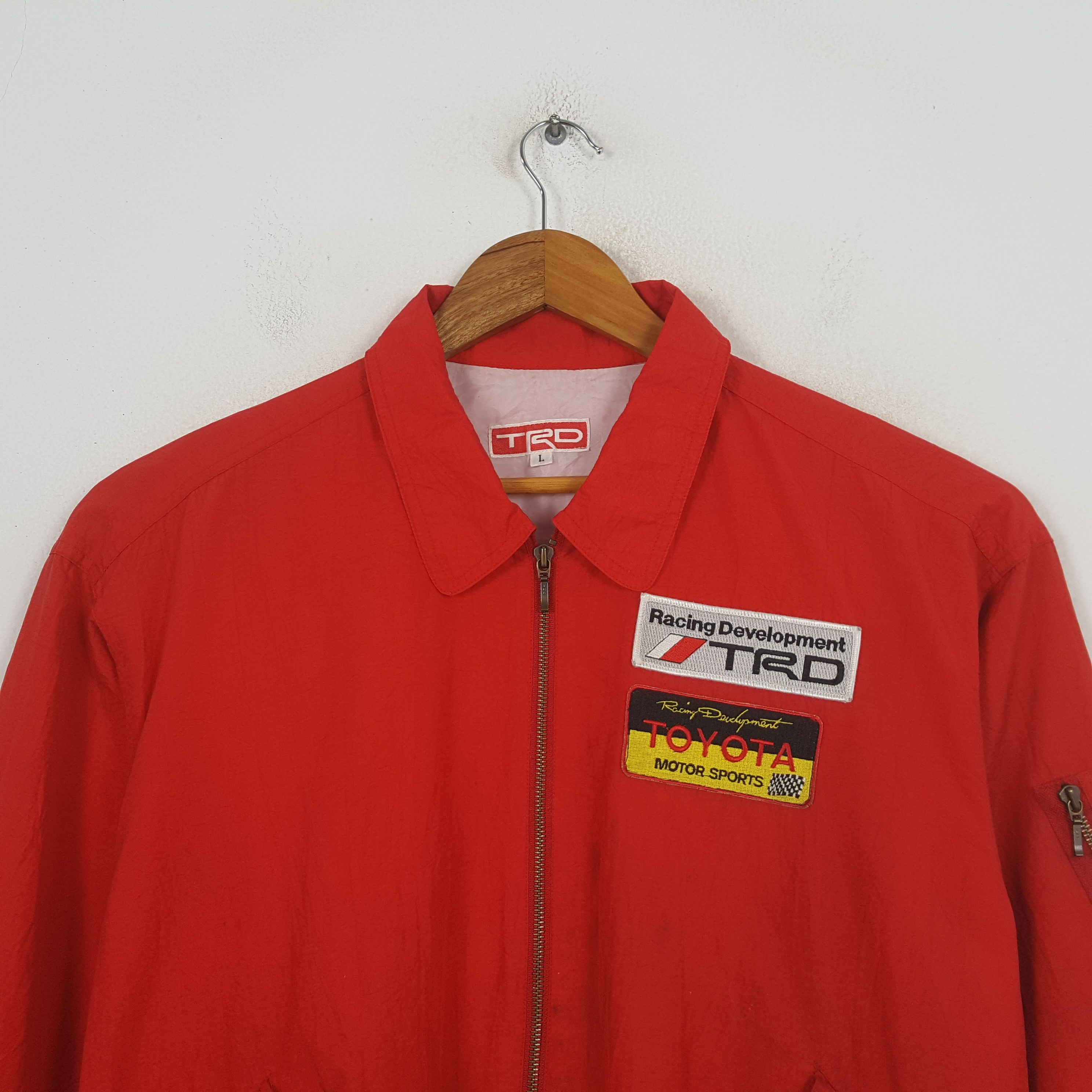 Vintage Toyota Motorsport TRD Racing Development Jacket C300N2 Size US XL / EU 56 / 4 - 4 Thumbnail