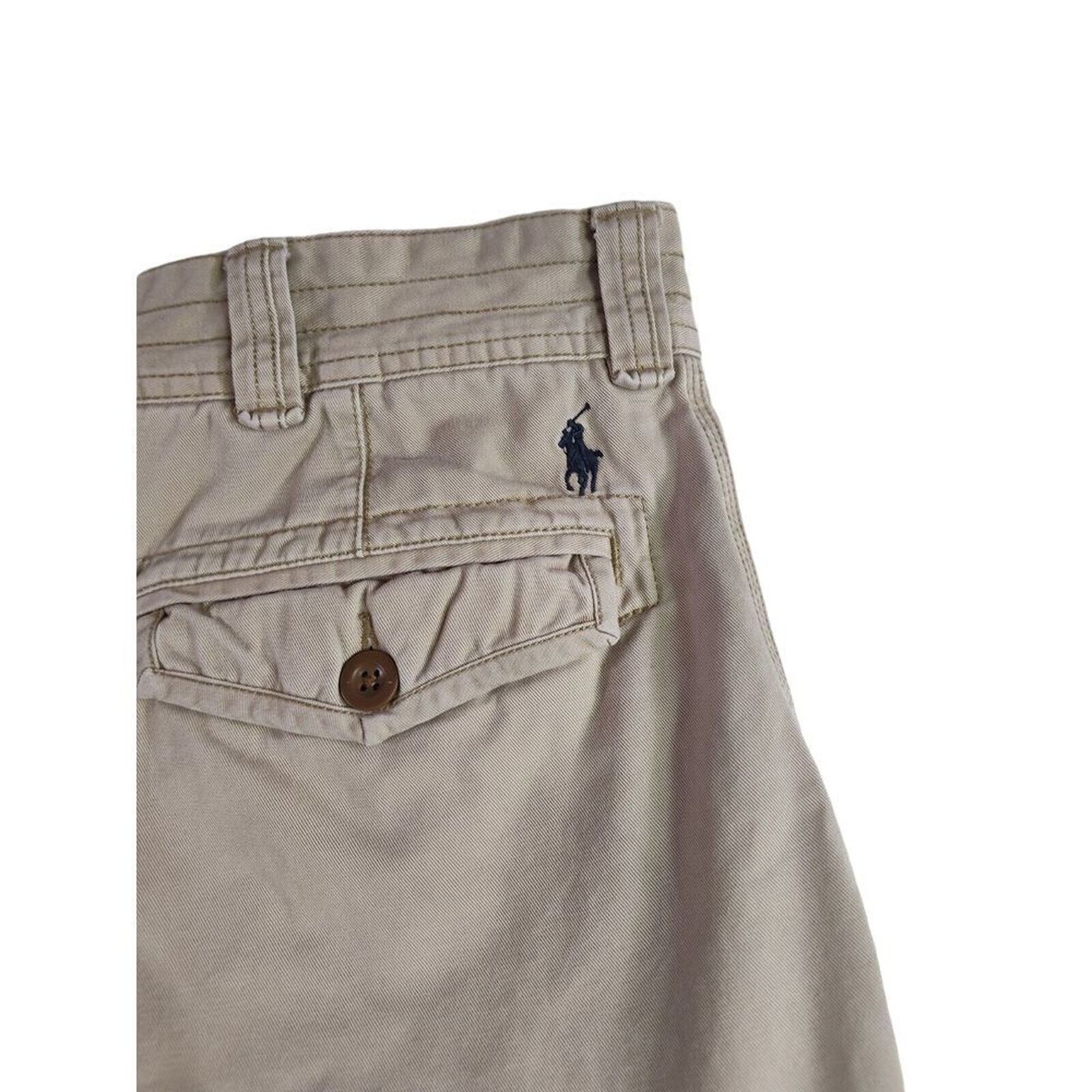 Polo Ralph Lauren Vintage Polo Ralph Lauren Cargo Shorts Mens 40 T Tall Baggy Size US 40 / EU 56 - 5 Thumbnail