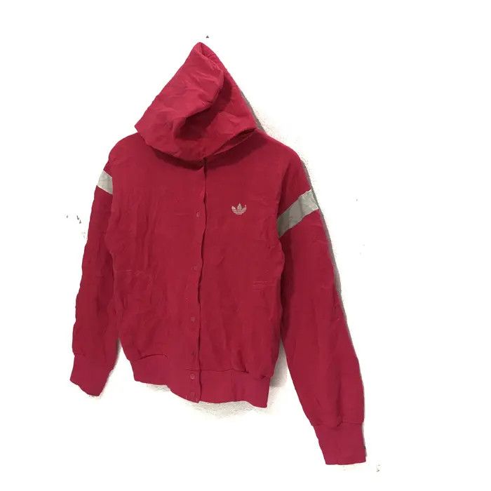 Adidas Vintage 80' ADIDAS ORIGINALS Trefoil Logo Hoodie Made In USA Size M / US 6-8 / IT 42-44 - 6 Thumbnail