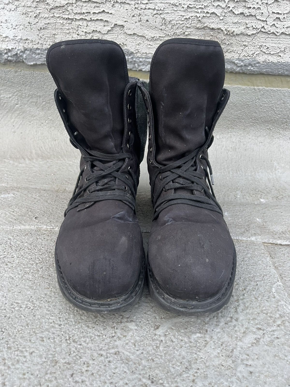 Rick Owens Rick Owens Megatooth Boots Drkshdw Size US 13 / EU 46 - 3 Thumbnail