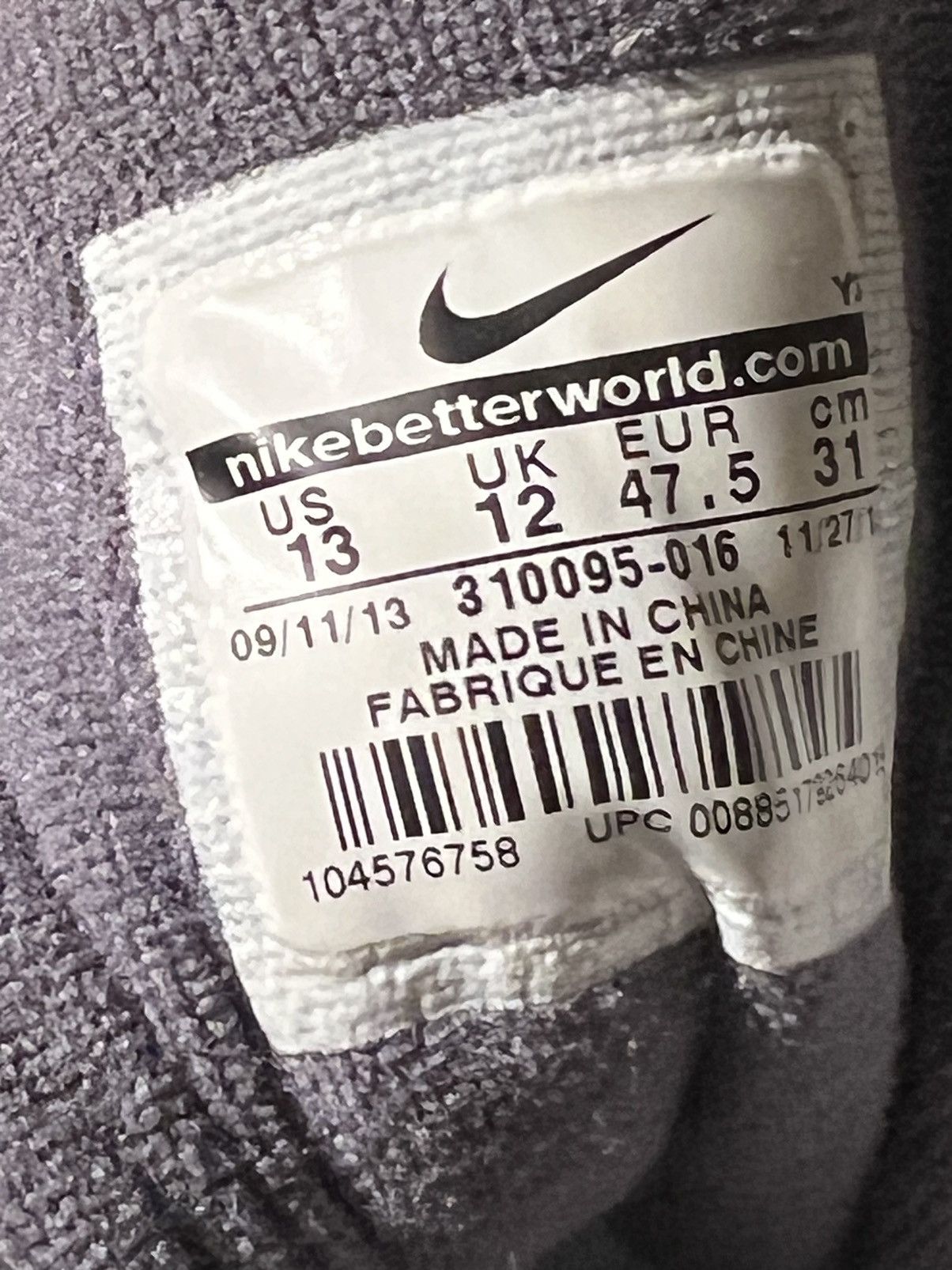 Nike RARE Nike Air Force 180 Grey Blue size 13 Mens Basketball Size US 13 / EU 46 - 8 Thumbnail