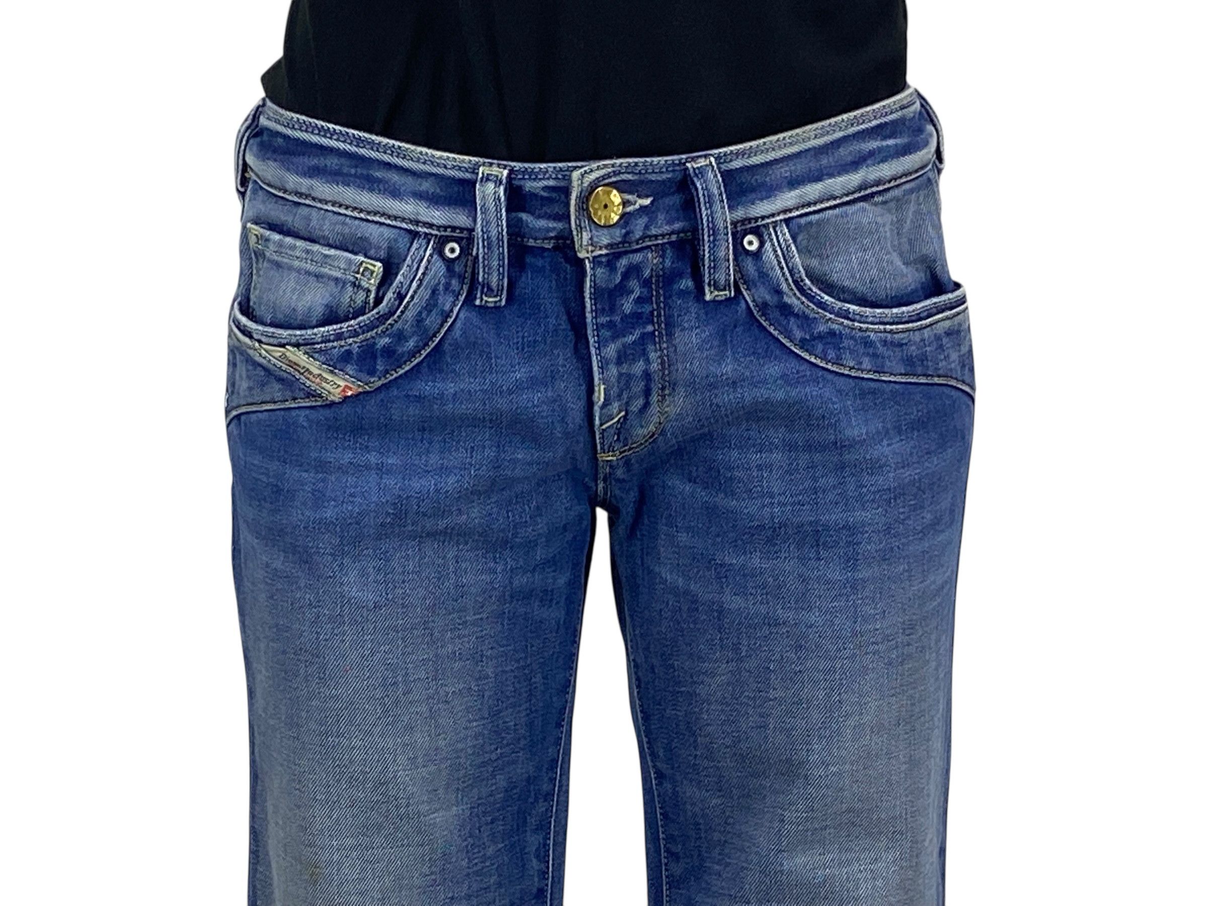 Diesel × Japanese Brand Diesel Low Rise Jeans Made in Italy Size 26" / US 2 / IT 38 - 3 Thumbnail
