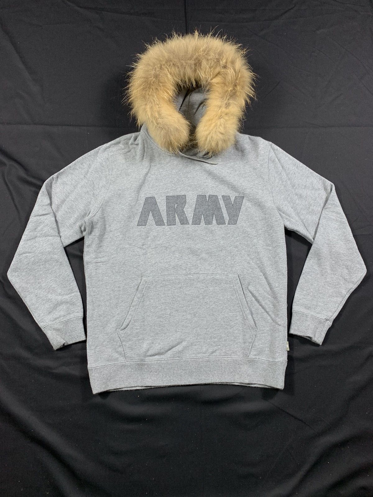 If Six Was Nine × Japanese Brand × Le Grande Bleu (L.G.B.) Nano universe Army Faux fur hoodie lgb ifsix style Size US M / EU 48-50 / 2 - 1 Thumbnail