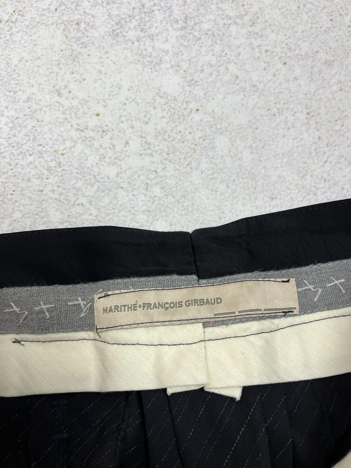 Marithe + Francois Girbaud VTG Marithe Francois Girbaud Asymmetrical Skirt Avant-Garde Size 32" / US 10 / IT 46 - 5 Thumbnail