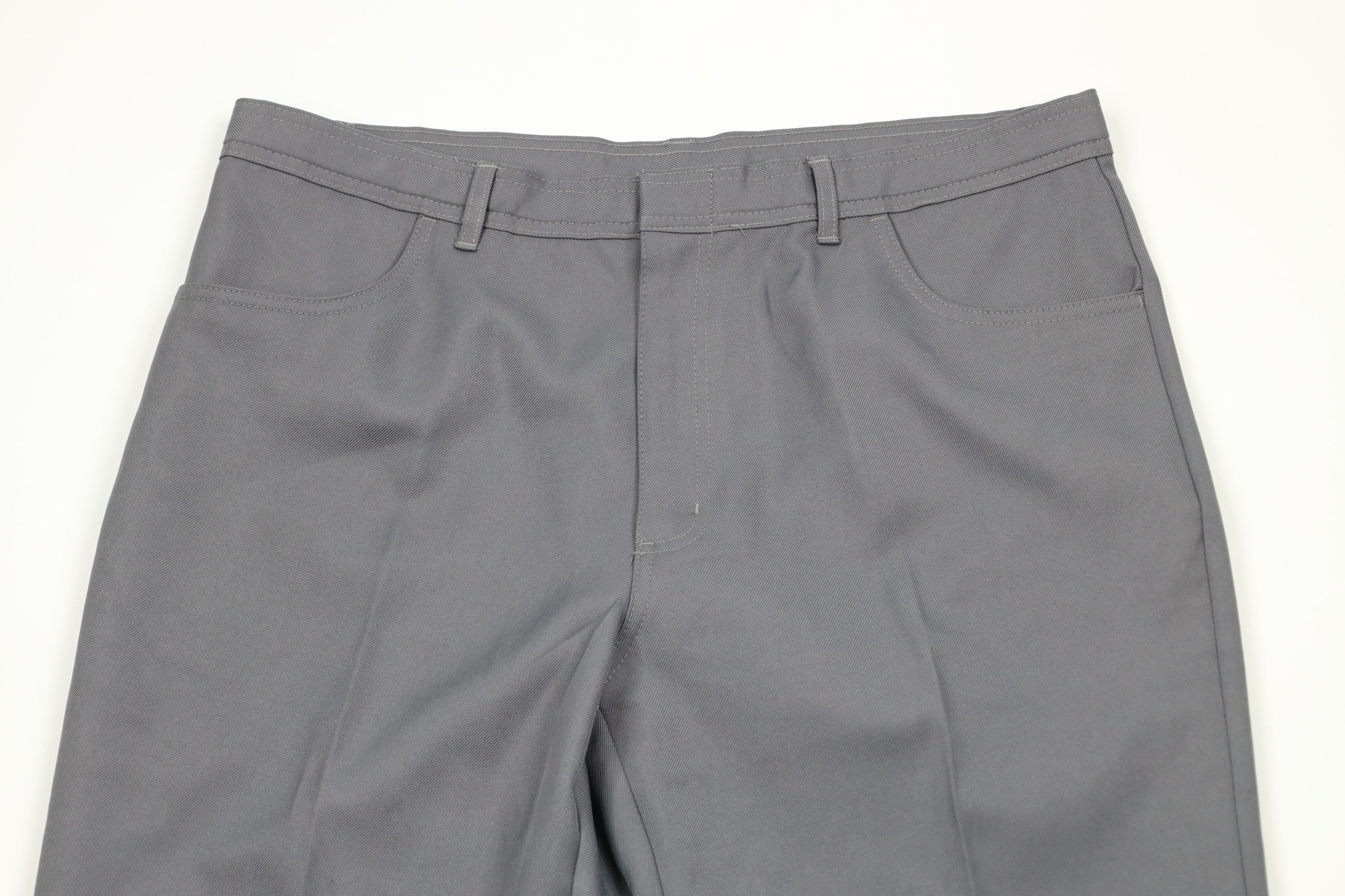 Vintage Vintage 90s Streetwear Flared Wide Leg Chino Pants Brown Size US 38 / EU 54 - 2 Thumbnail