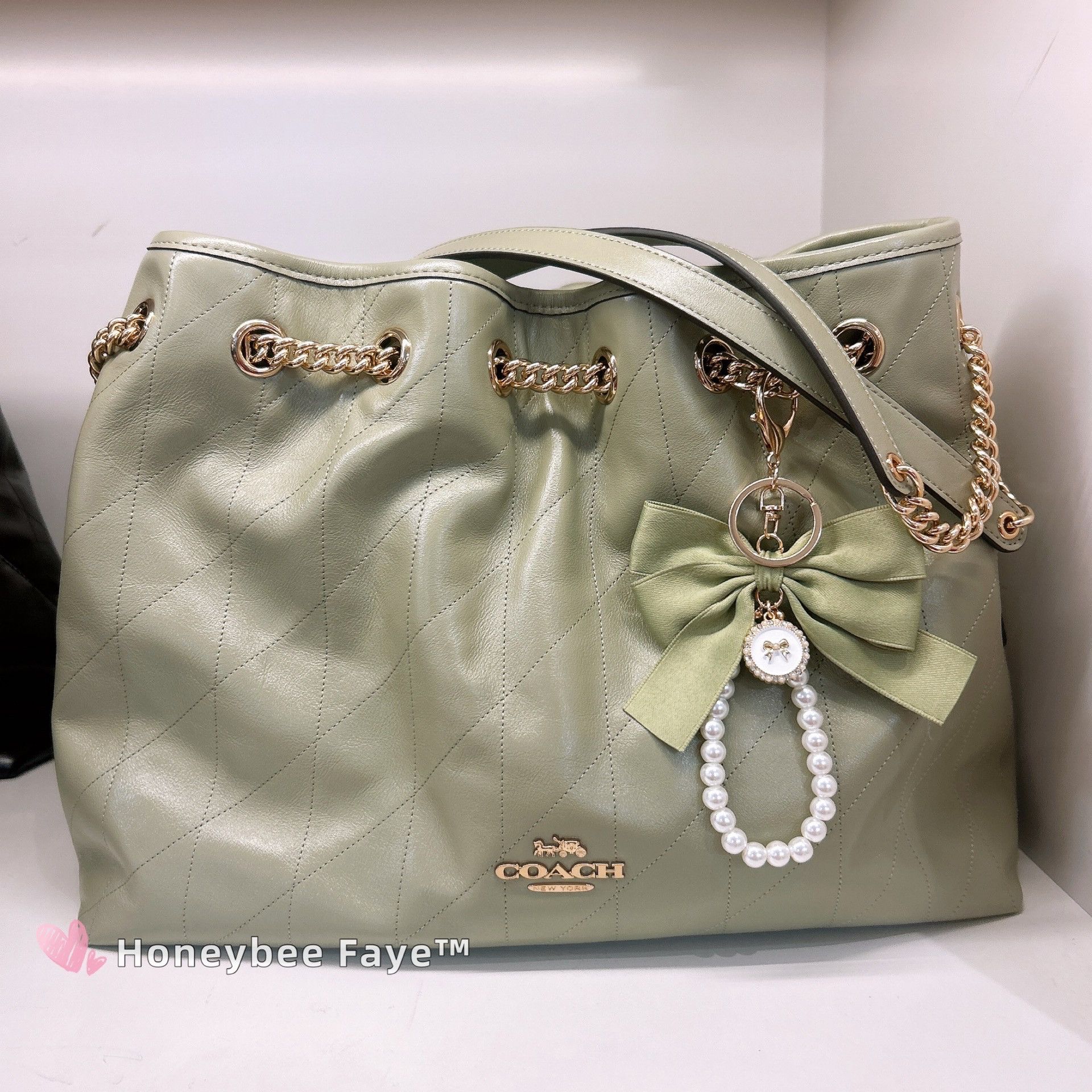 Coach Evelyn Shoulder Bag With Quilting CDR00 Size ONE SIZE - 9 Thumbnail