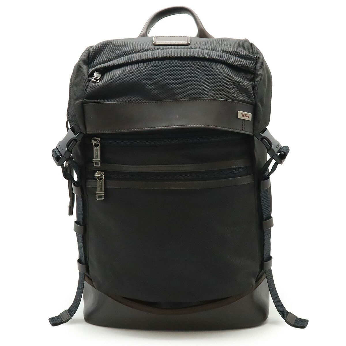 Other Other TUMI ALPHA BRAVO Kinzer Ballistic Nylon Leather Backpack Leather Backpack 222397HK2 DUTY FREE for USA Size ONE SIZE - 1 Thumbnail