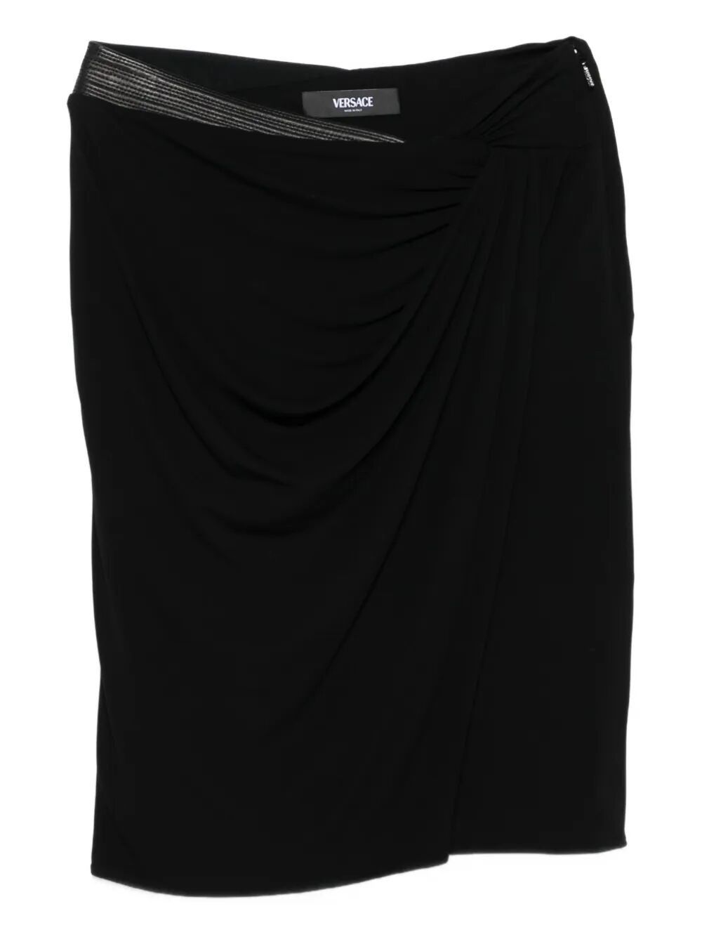 Versace SKIRT RESPONSIBLE STRETCH CREPE JERSEY Size 28" / US 6 / IT 42 - 1 Thumbnail