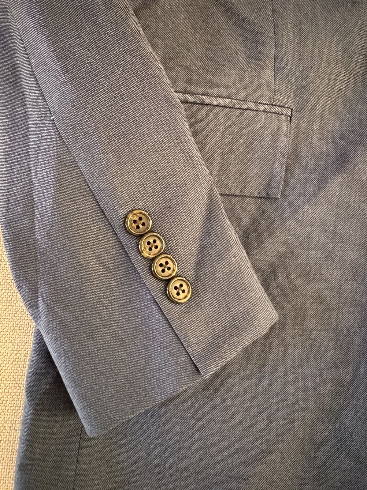 Todd Snyder TODD SNYDER Sutton Fit Jacket in Navy 38 S $698 Size 38S - 6 Thumbnail