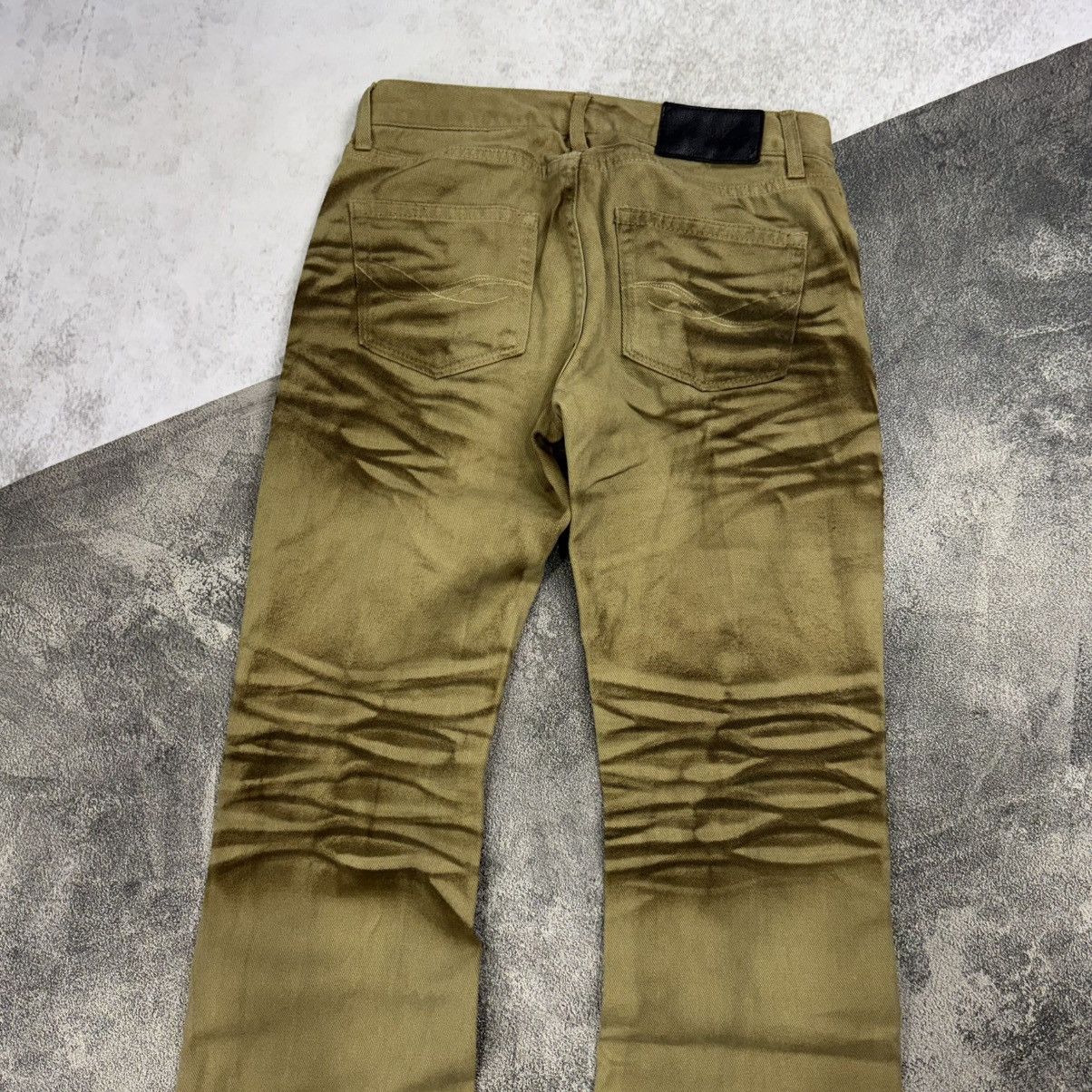 Japanese Brand CavariA flare jeans distressed rare Size US 30 / EU 46 - 4 Thumbnail