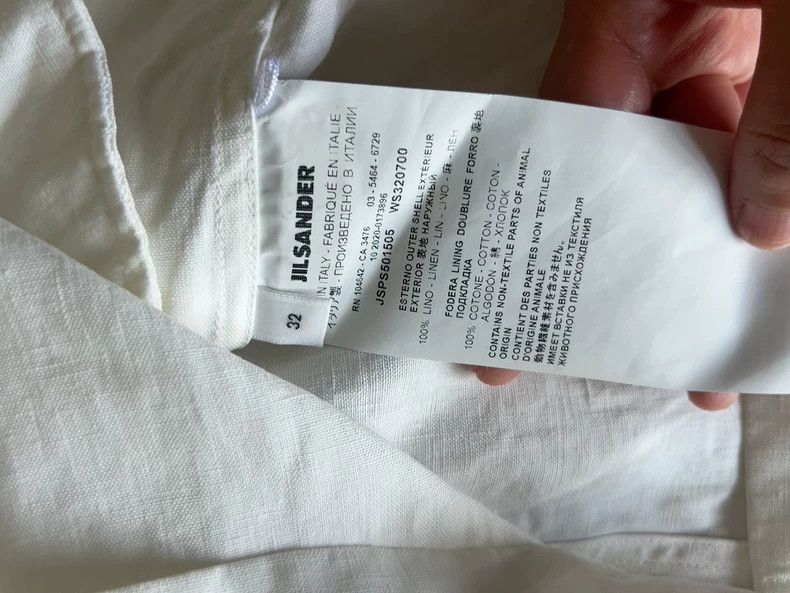 Jil Sander Jil Sander size 32 White Dress Size 4XL / US 24-26 - 4 Thumbnail