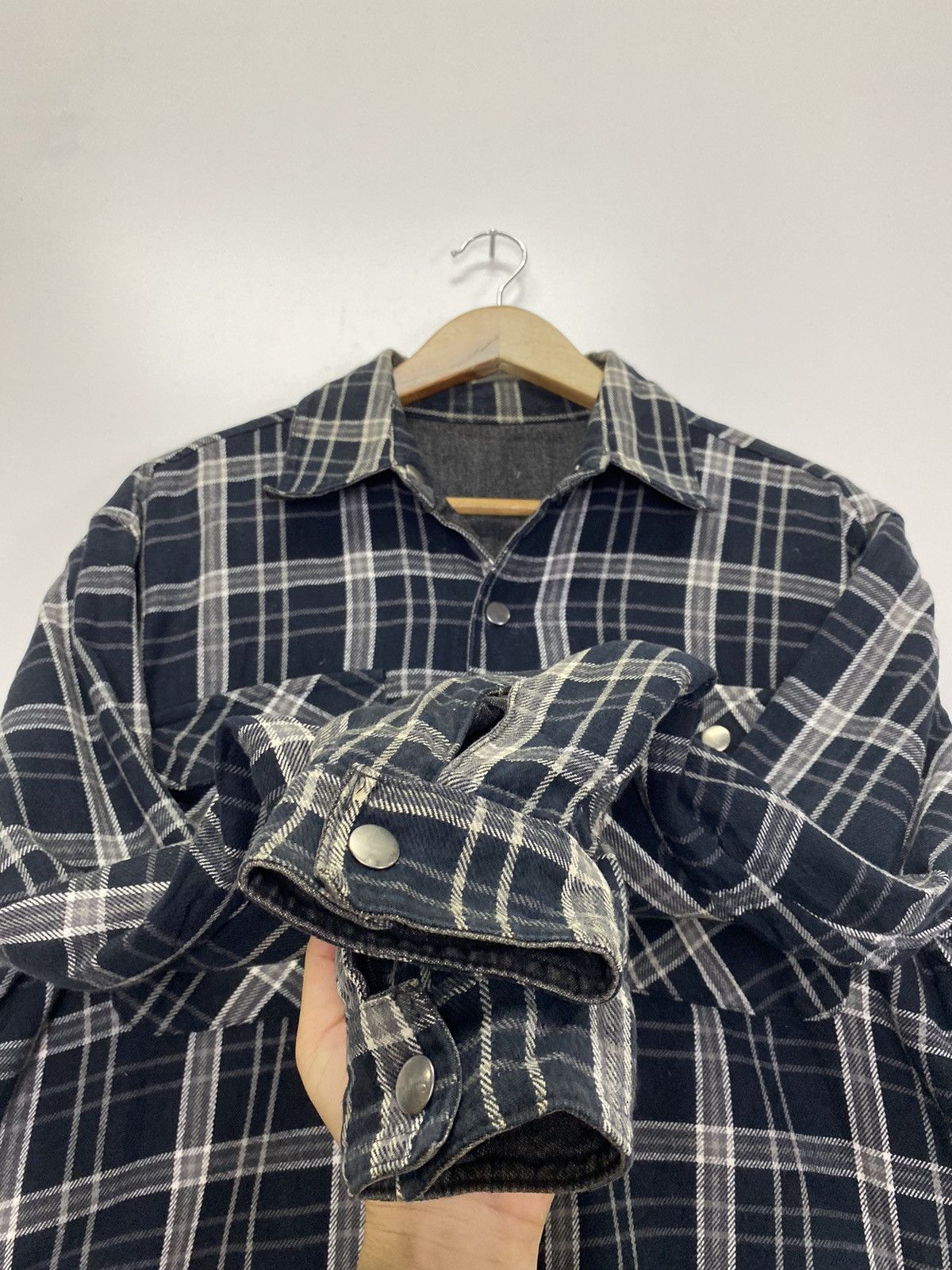 Flannel × Japanese Brand Vintage Reversible Flannel Jacket Size US L / EU 52-54 / 3 - 9 Thumbnail
