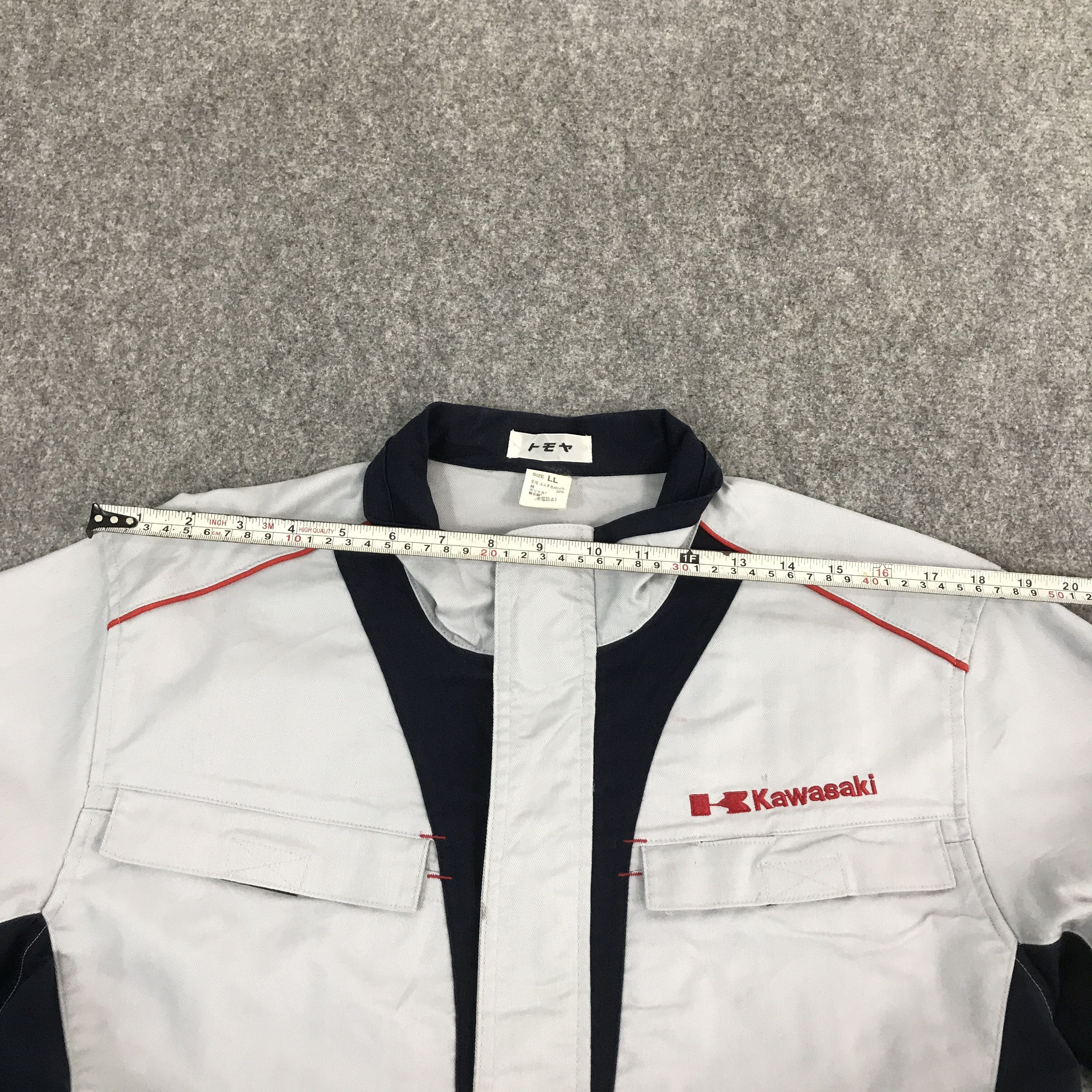 Japanese Brand KAWASAKI MOTORSPORT UNIFORM JAPAN JACKET Size US L / EU 52-54 / 3 - 10 Thumbnail