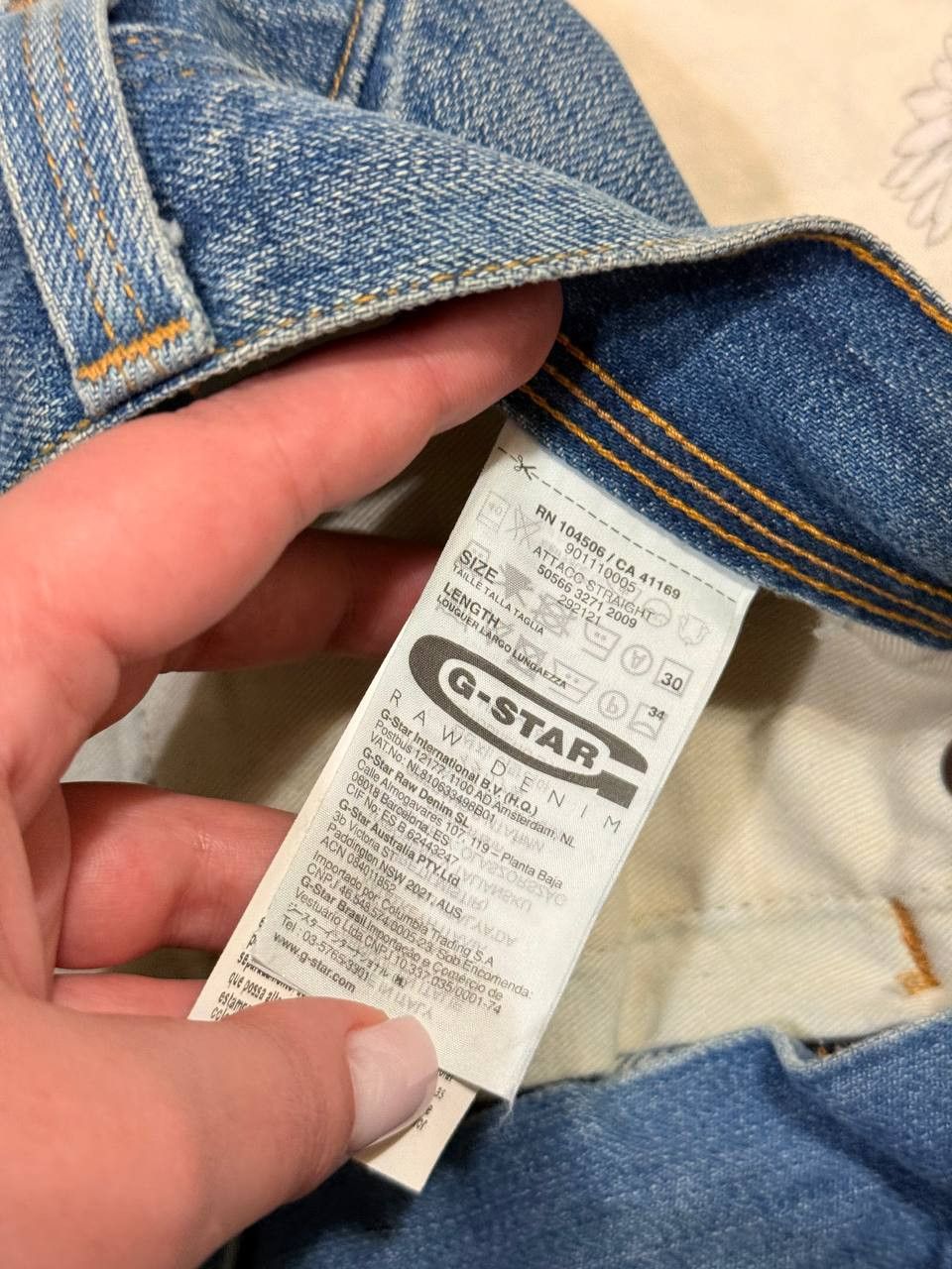 G-Star G-STAR 3301 SLIM Jeans Men Stretch Buttons Fly Size US 30 / EU 46 - 11 Thumbnail