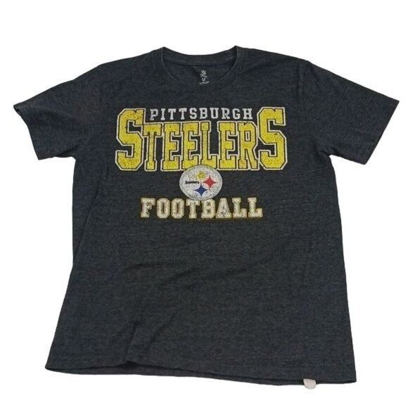 NFL NFL Pittsburgh Steelers T Shirt Gray Graphic Print Size S Size US S / EU 44-46 / 1 - 1 Thumbnail