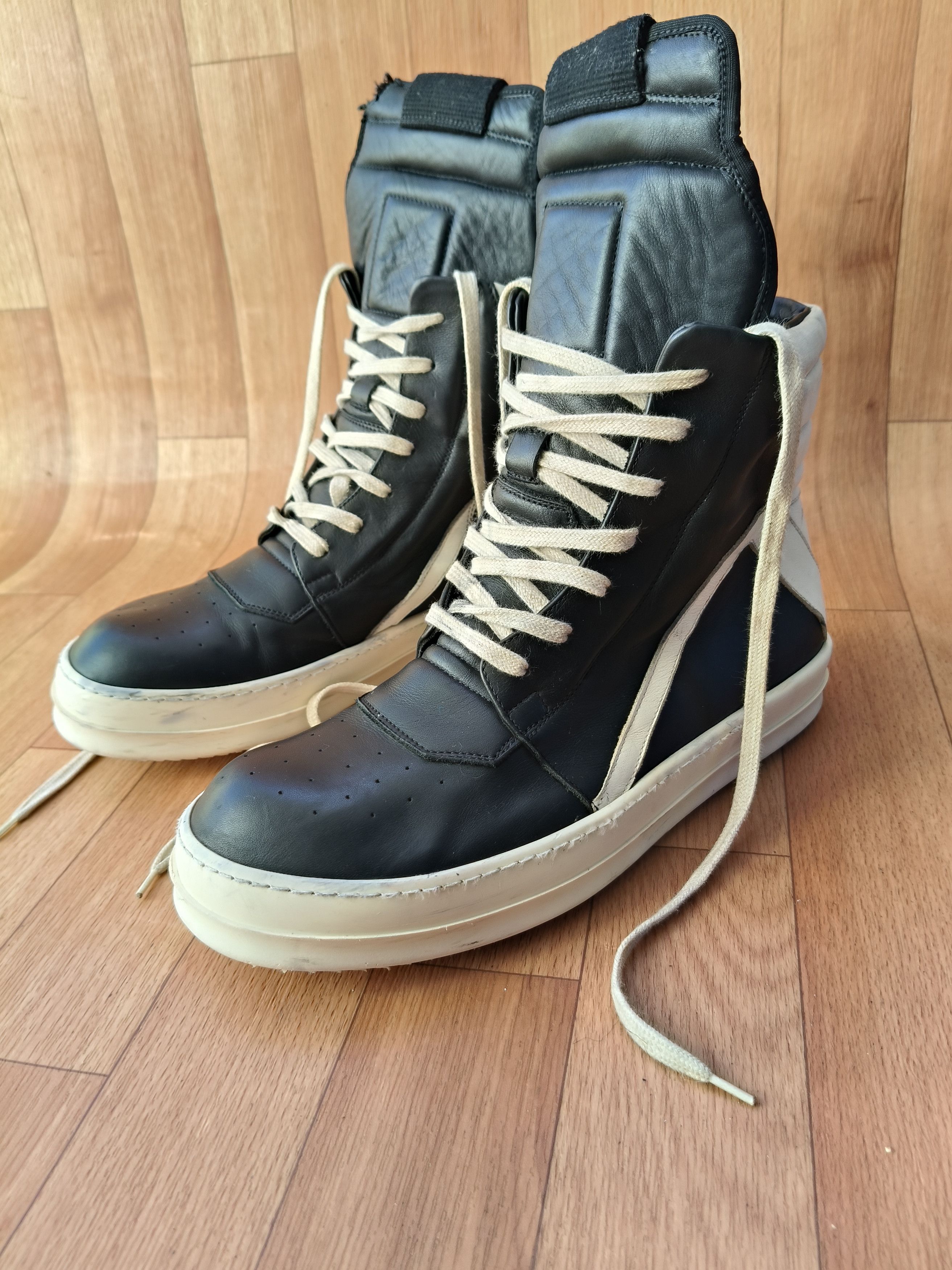 Rick Owens 🕷️💥 2012 mainline pink code Geobasket Size US 9 / EU 42 - 5 Thumbnail