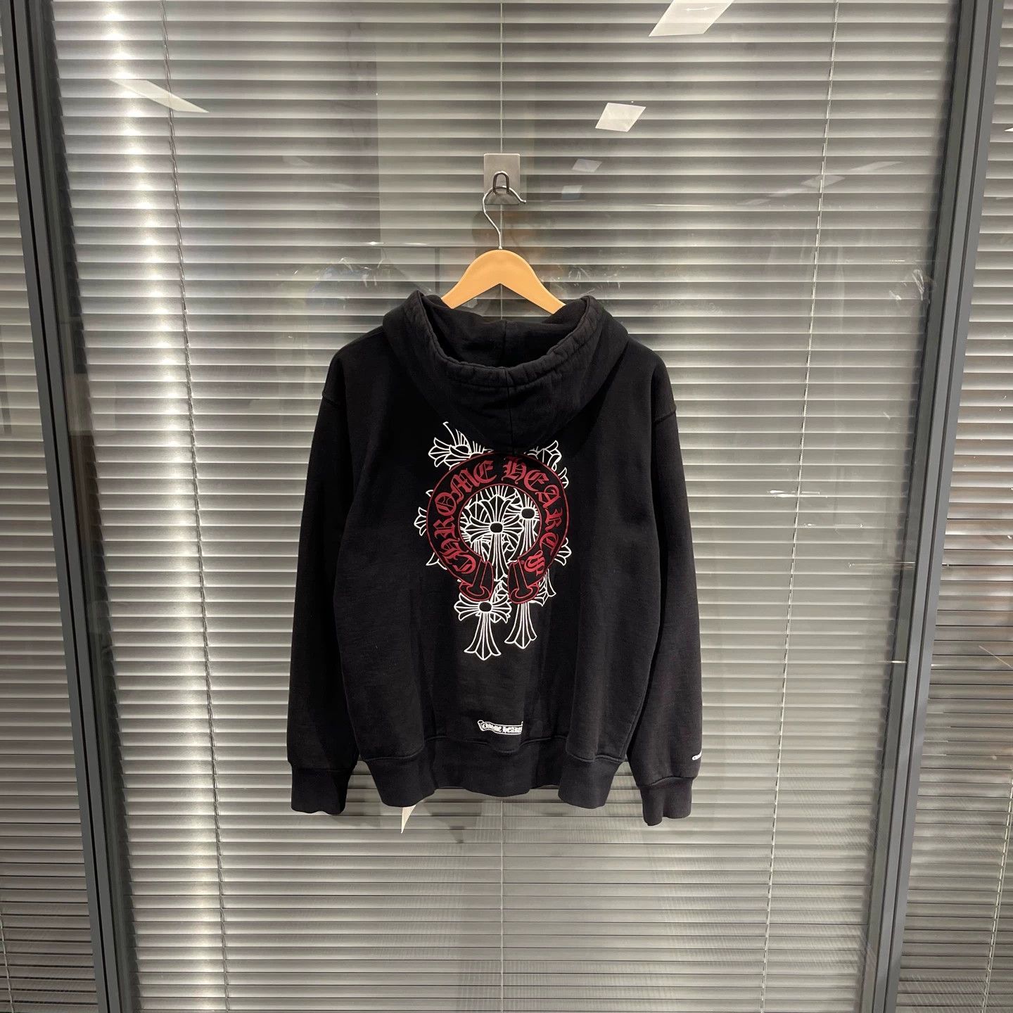 Chrome Hearts Chrome Hearts Red Horseshoe Phantom Cross Zip Jacket M Size US M / EU 48-50 / 2 - 2 Thumbnail