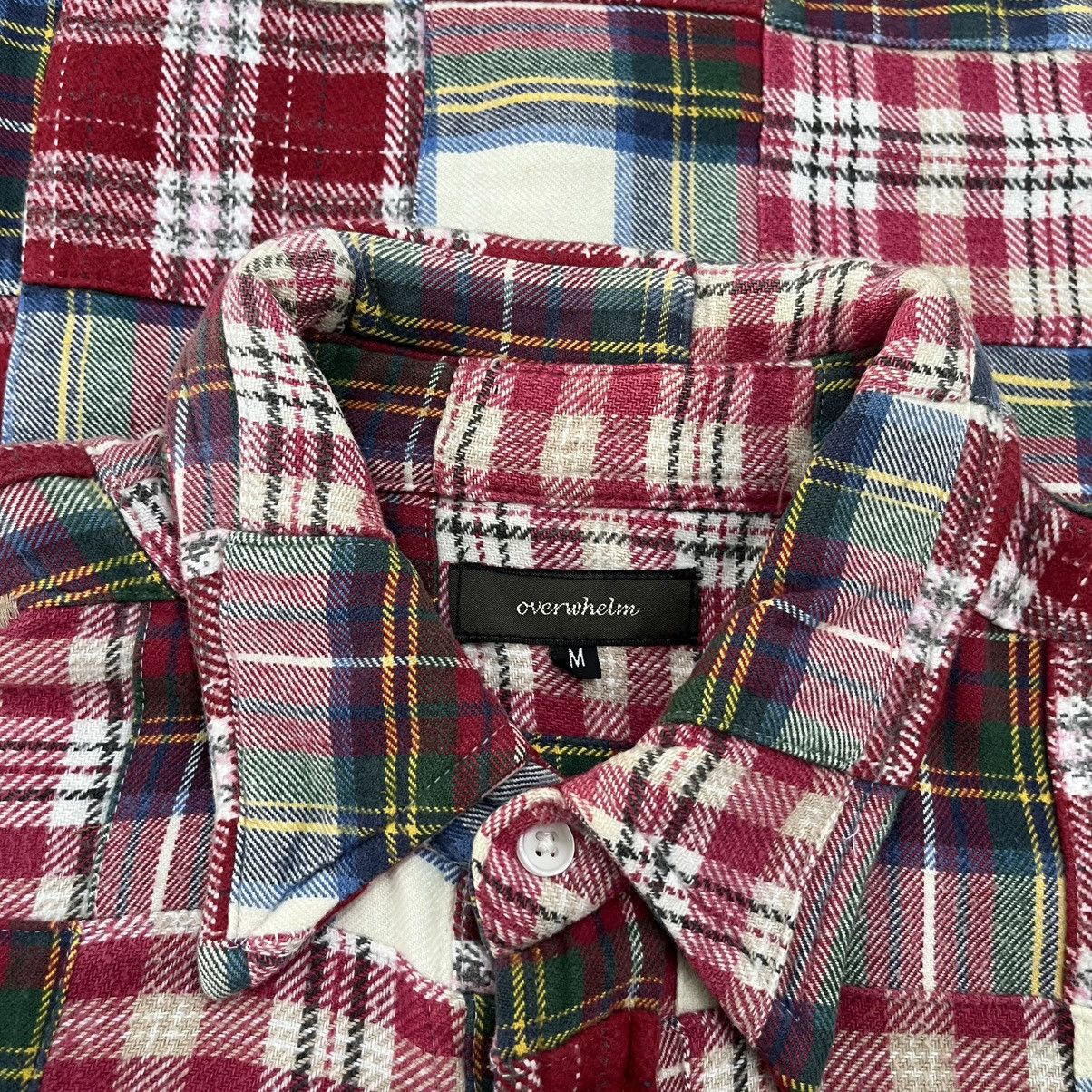 Japanese Brand 2000s Over Whelm Multicolor PatchWork Sashiko Kapital Style Size US M / EU 48-50 / 2 - 7 Thumbnail